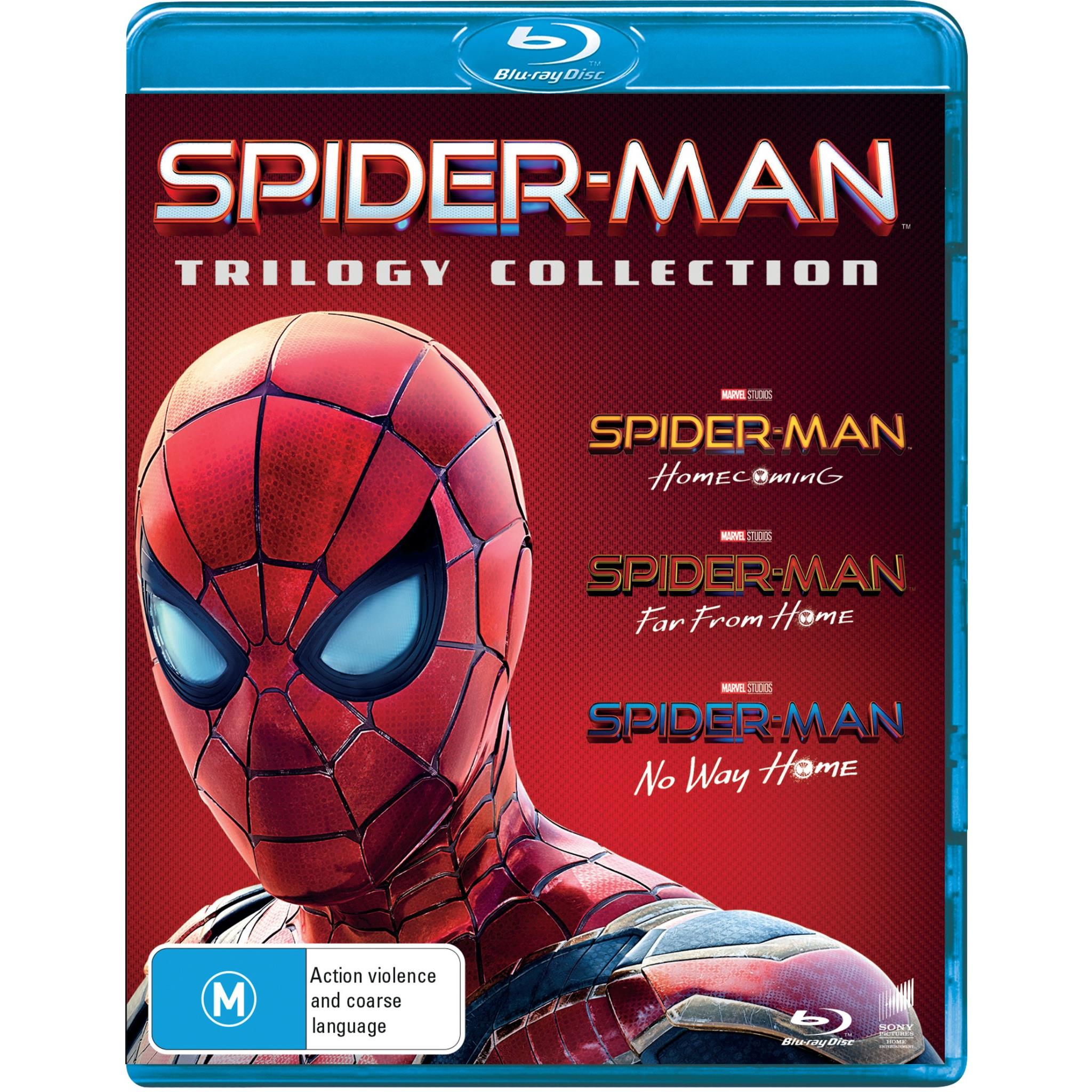 No blu date home man release spider ray way 2022 DVD,