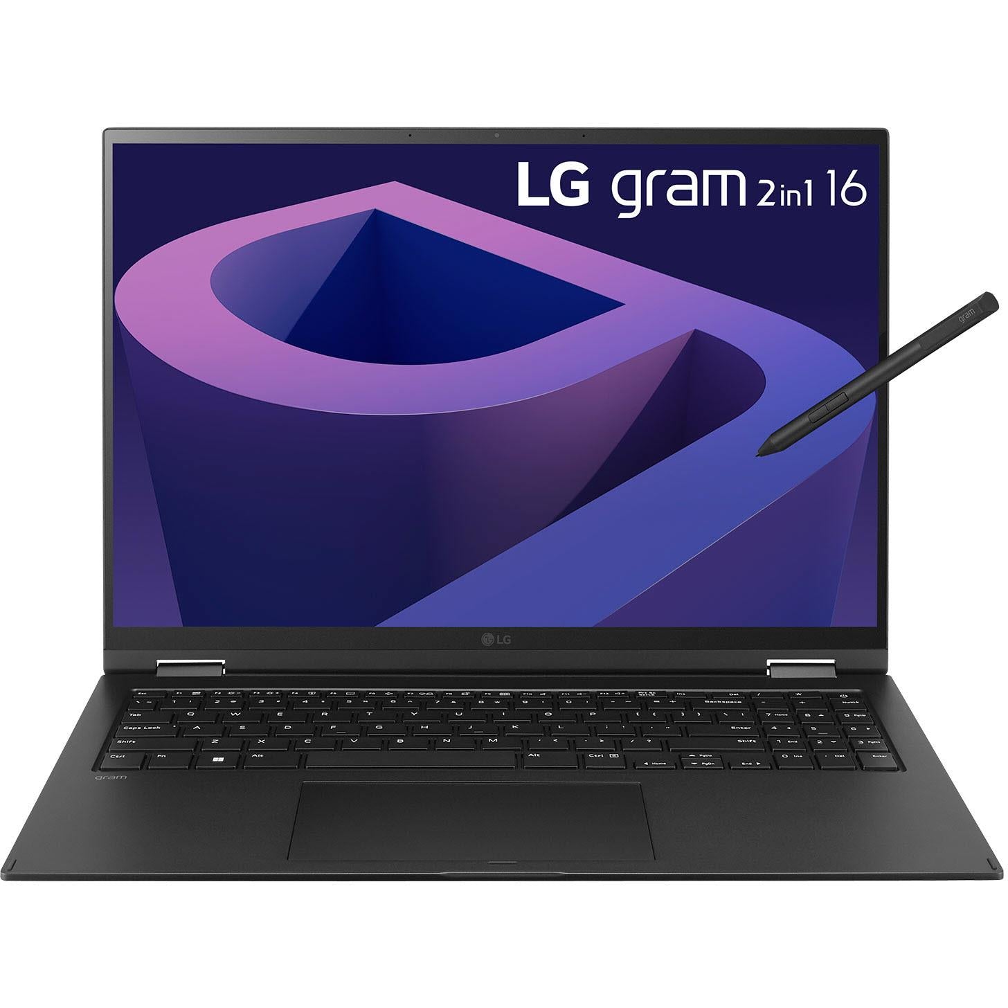 lg gram evo 16" wqxga 2-in-1 ultra-lightweight laptop (512gb) [12th gen intel i5]