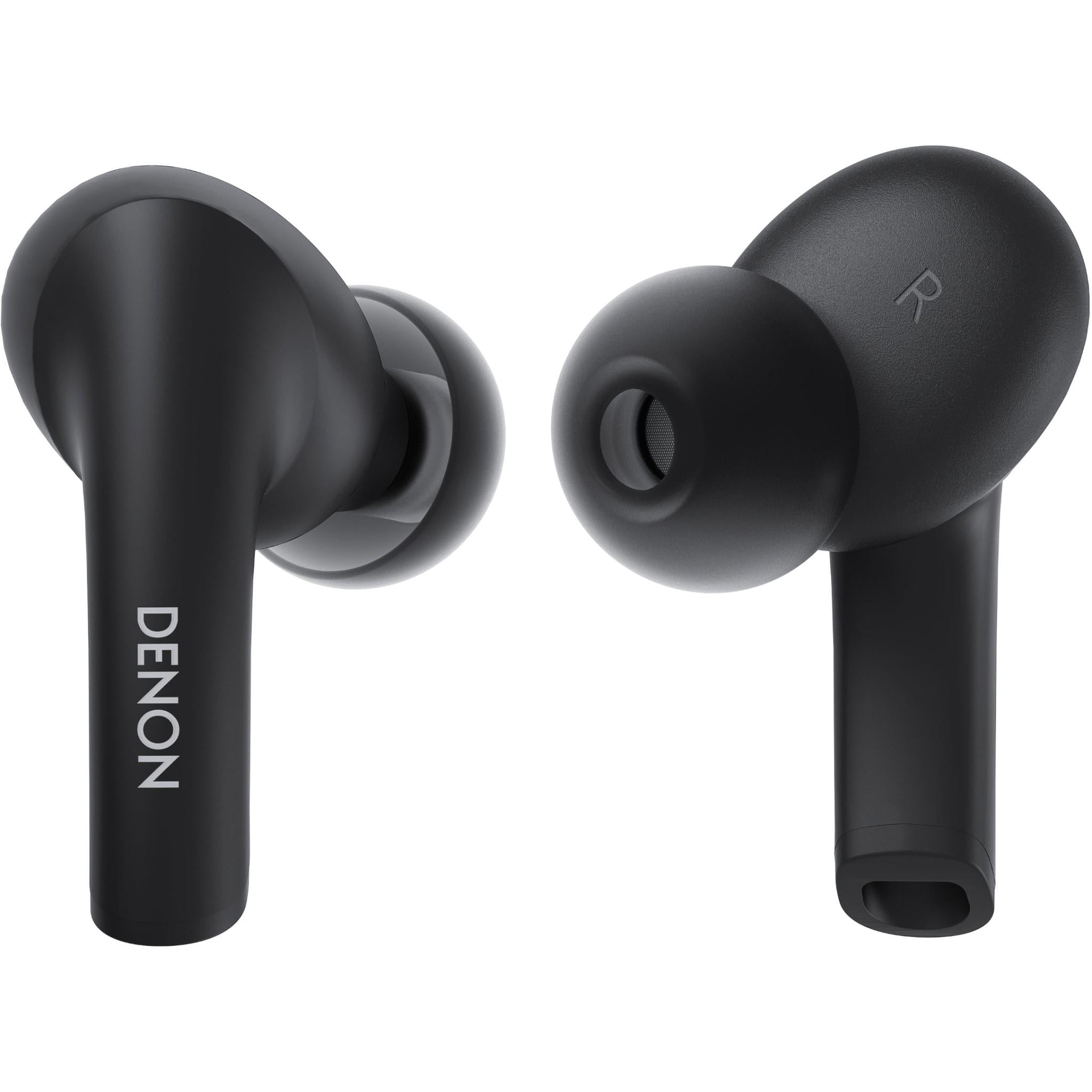 denon ahc630w true wireless in-ear headphones (black)