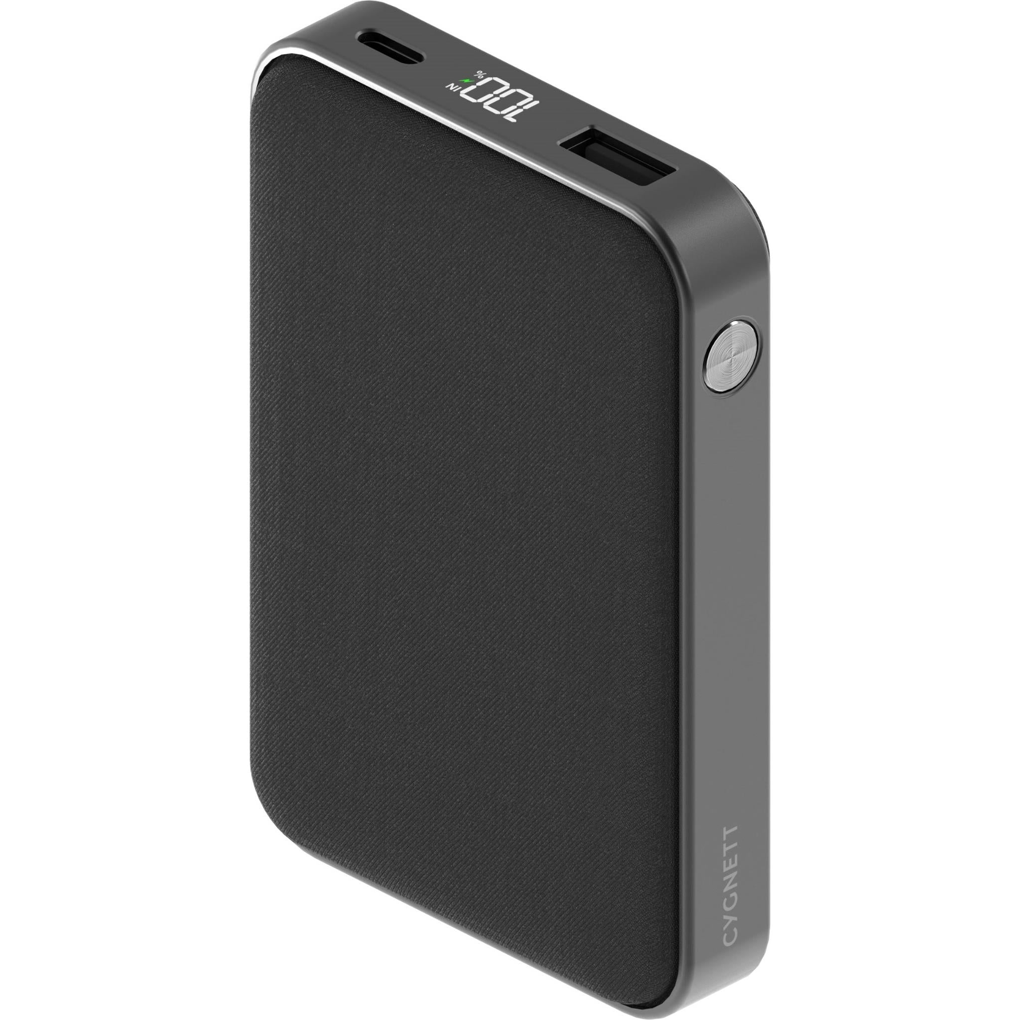 cygnett chargeup reserve 2nd gen 10k power bank (black)