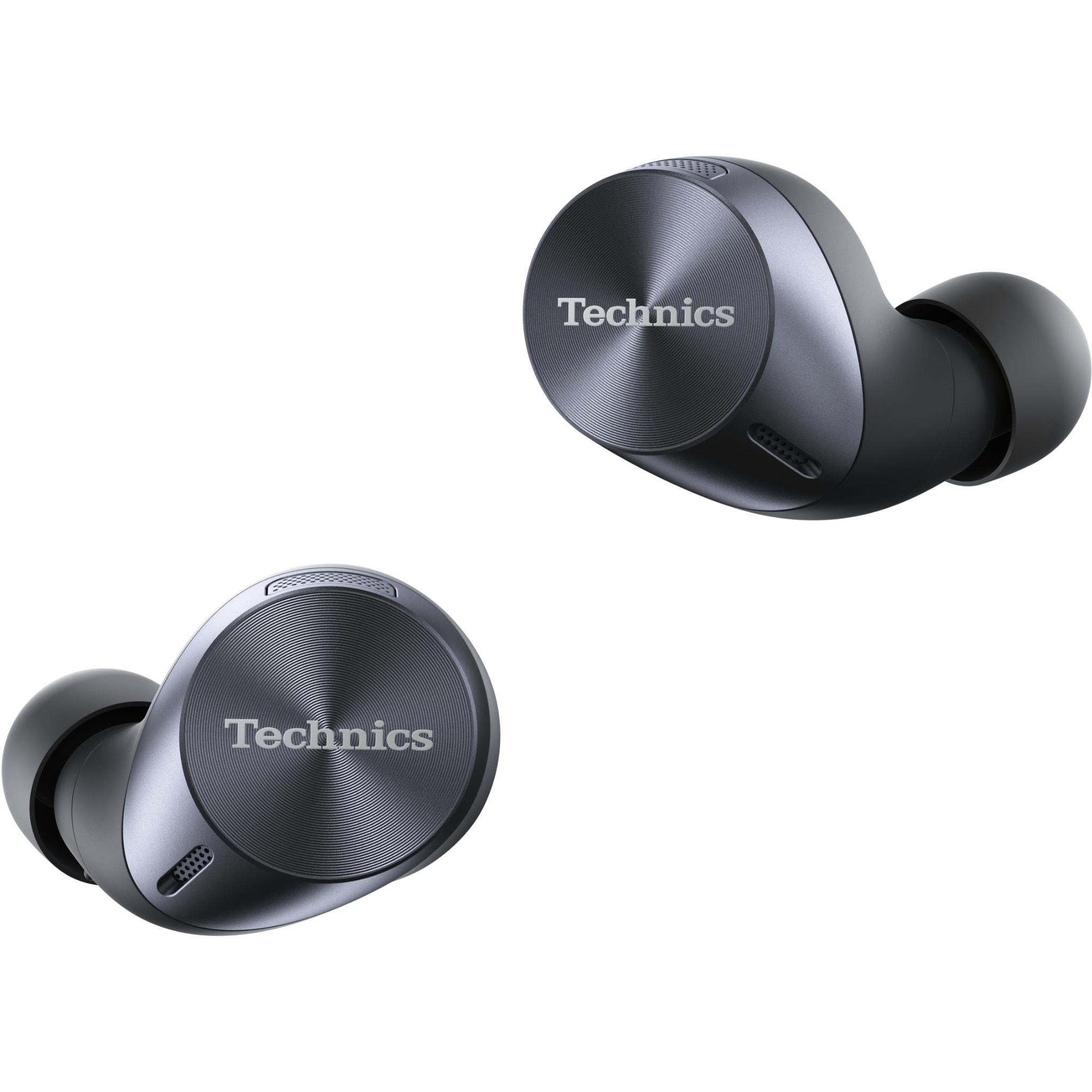 technics true wireless noise cancelling headphones (black)