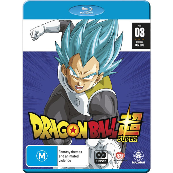 Dragon Ball Super (Part 4 Eps 40-52) ( Dragon Ball Super: Doragon bÃ´ru cho  ) [ NON-USA FORMAT, Blu-Ray, Reg.B Import - Australia ] 