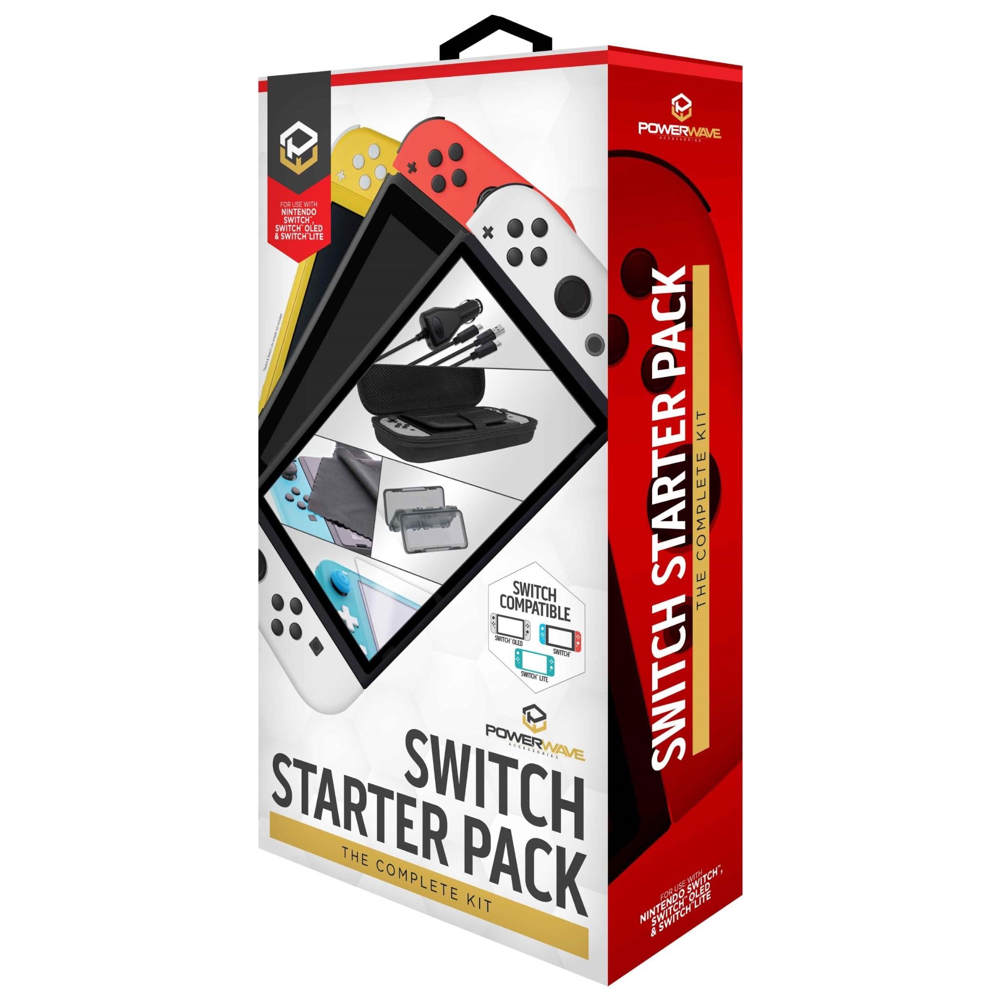 powerwave accessory starter pack 3 in 1 for nintendo switch
