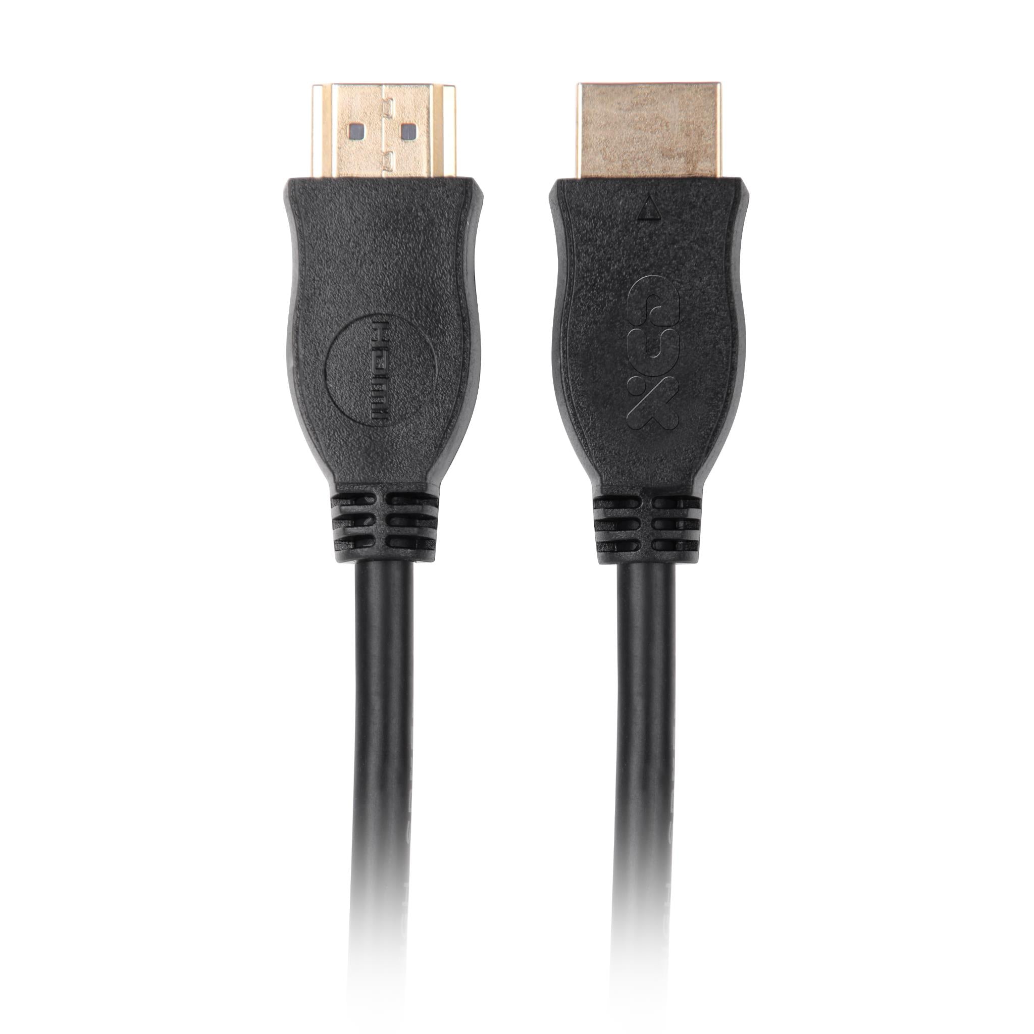 xcd essentials high speed hdmi cable with ethernet 4k 1m