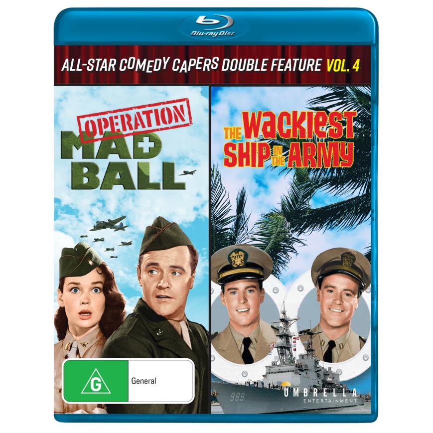 operation mad ball/wackiest ship in the army (all star comedy capers double feature #4)