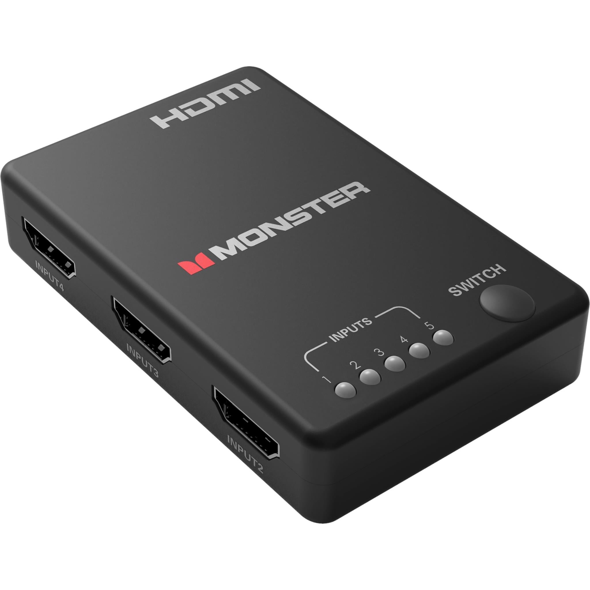 monster 5 way hdmi switch