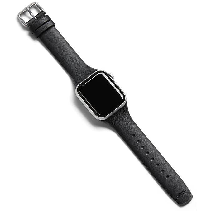 bellroy leather strap for apple watch [38-40mm] (black)