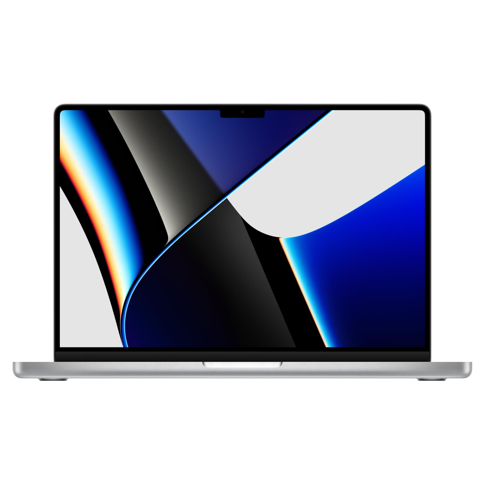 apple macbook pro 14-inch with m1 pro chip 512gb ssd (silver/2021) [^renewed]