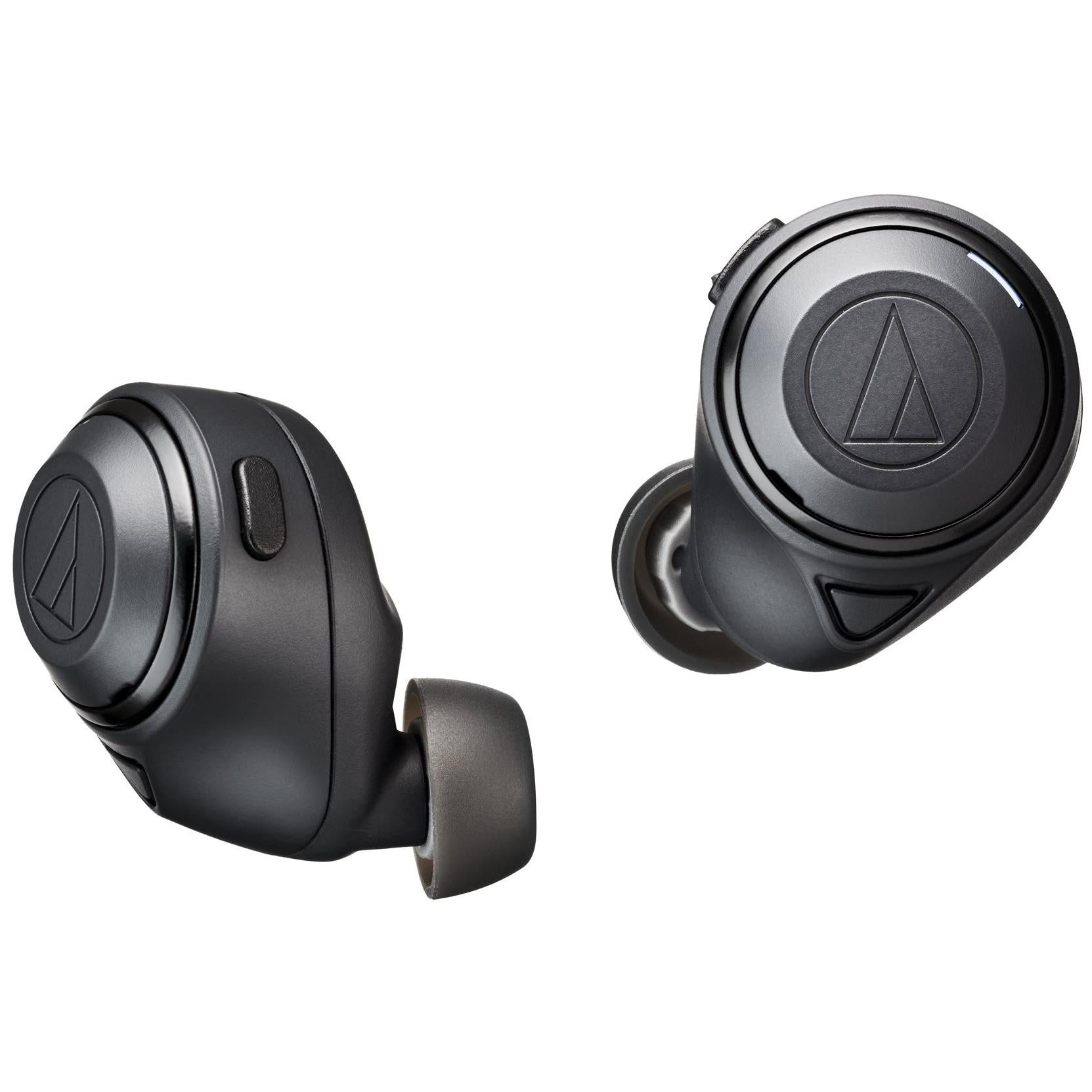 audio-technica ath-cks50tw truly wireless in-ear headphones (black)