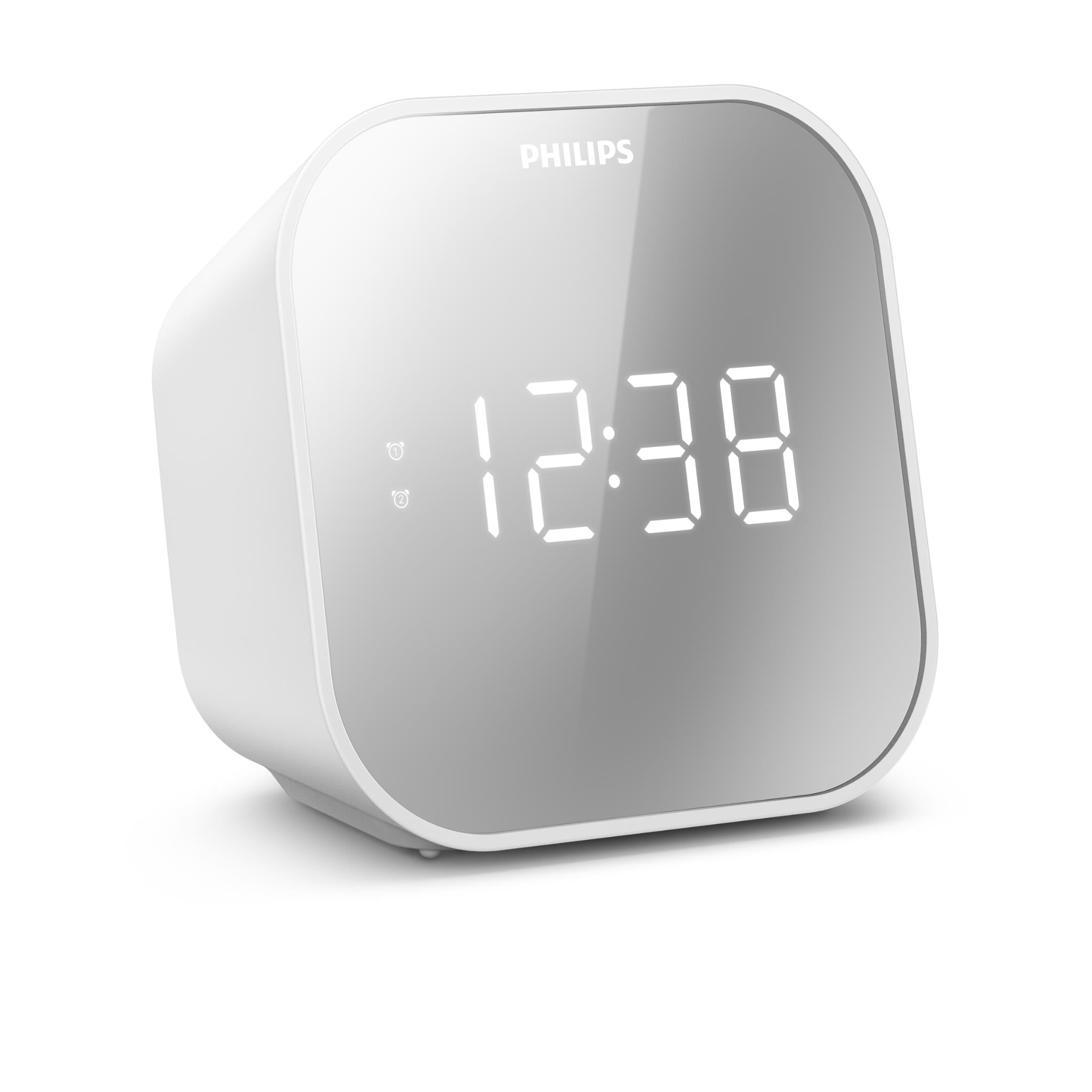 philips alarm clock with usb charging