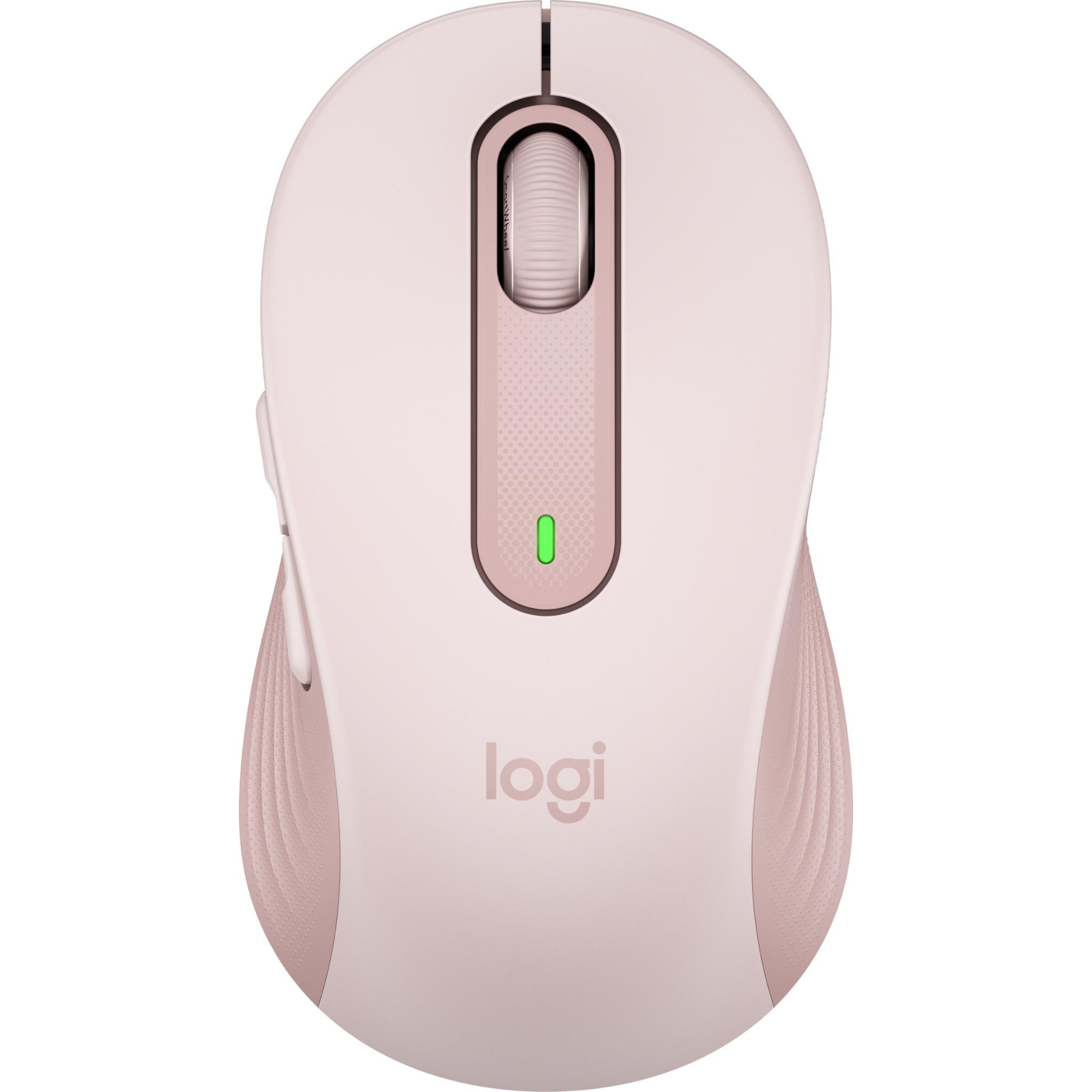 logitech signature m650 wireless mouse (rose)