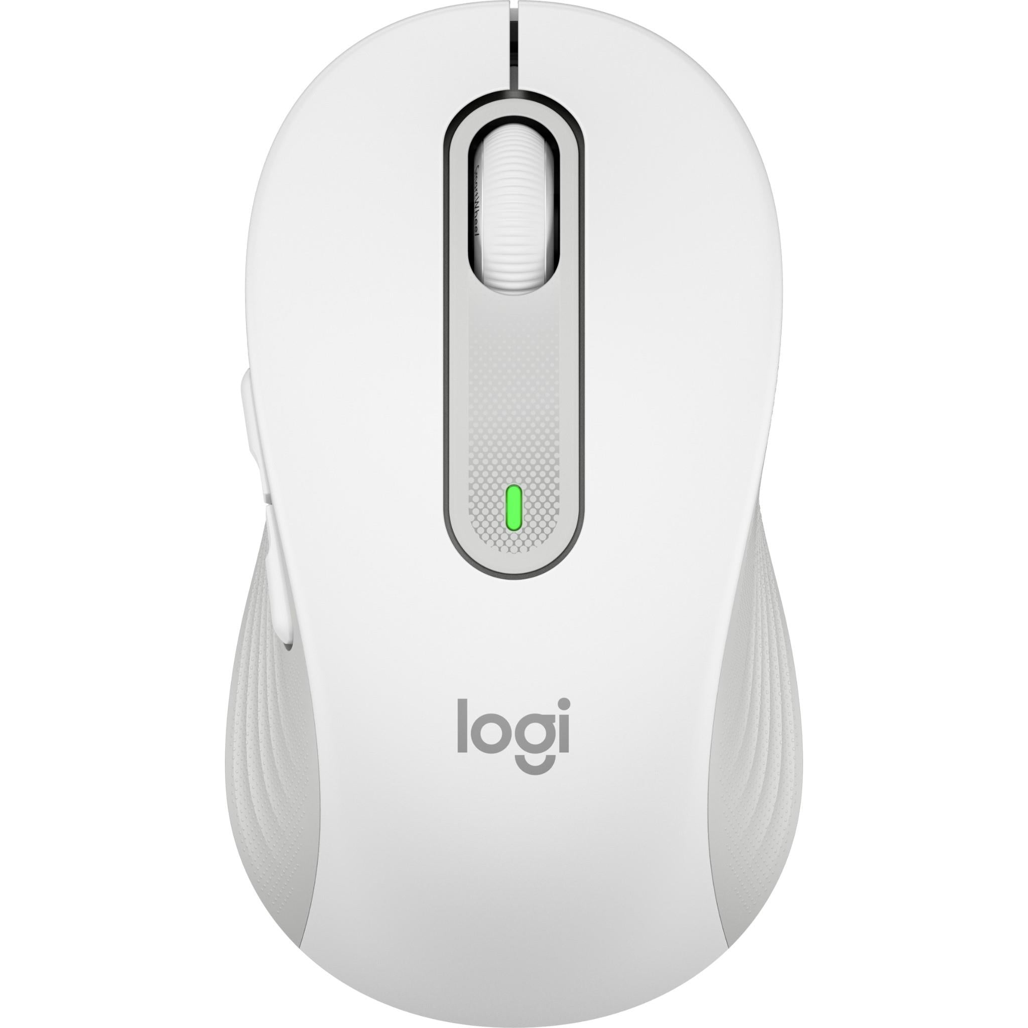 logitech signature m650 wireless mouse (off white)