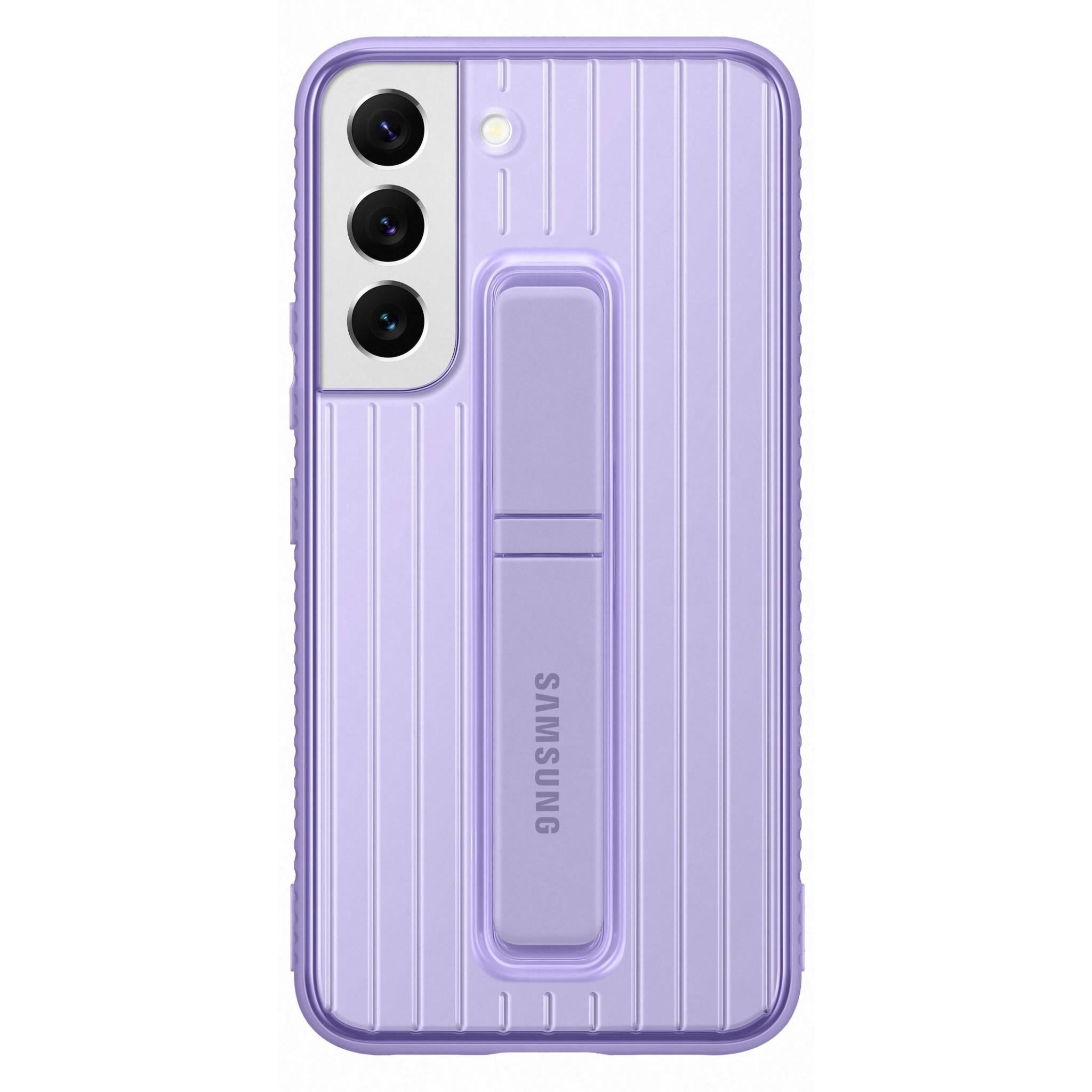 samsung protective standing cover for galaxy s22 (lavender)