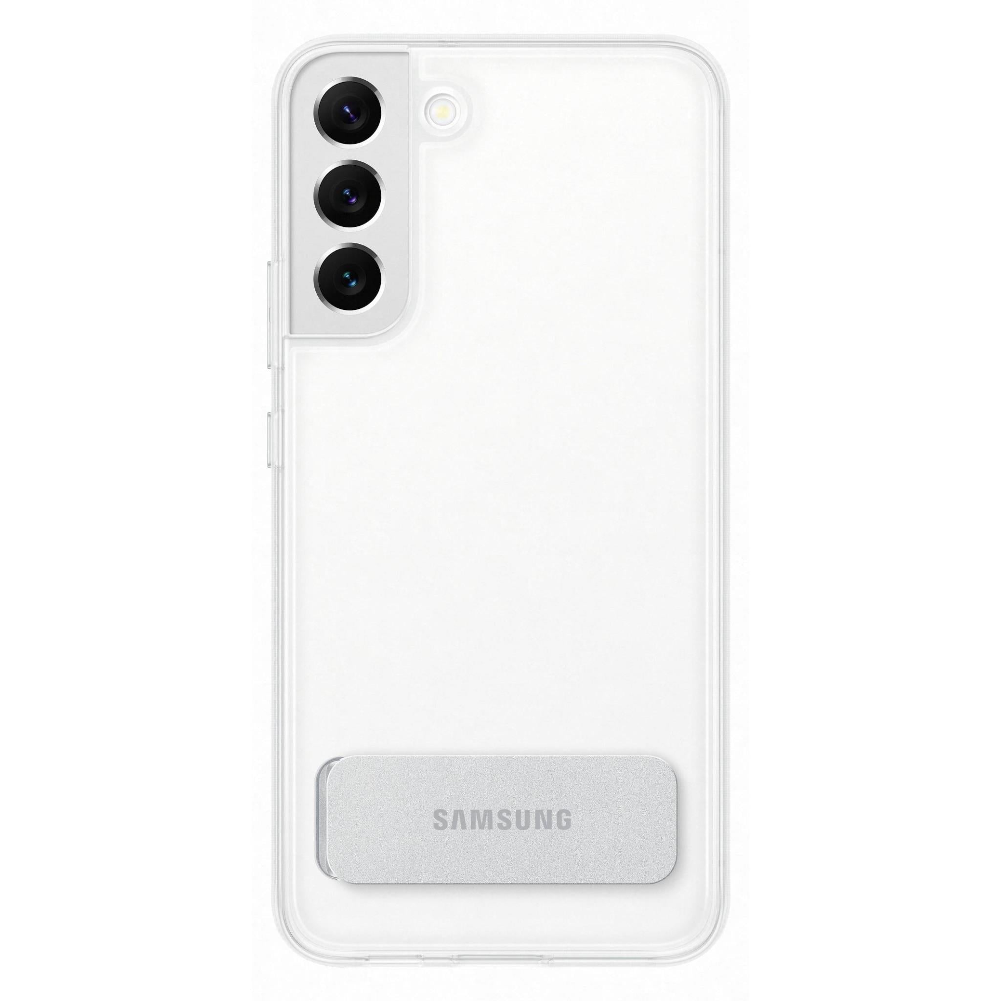 samsung clear standing cover for samsung s22+ (clear)