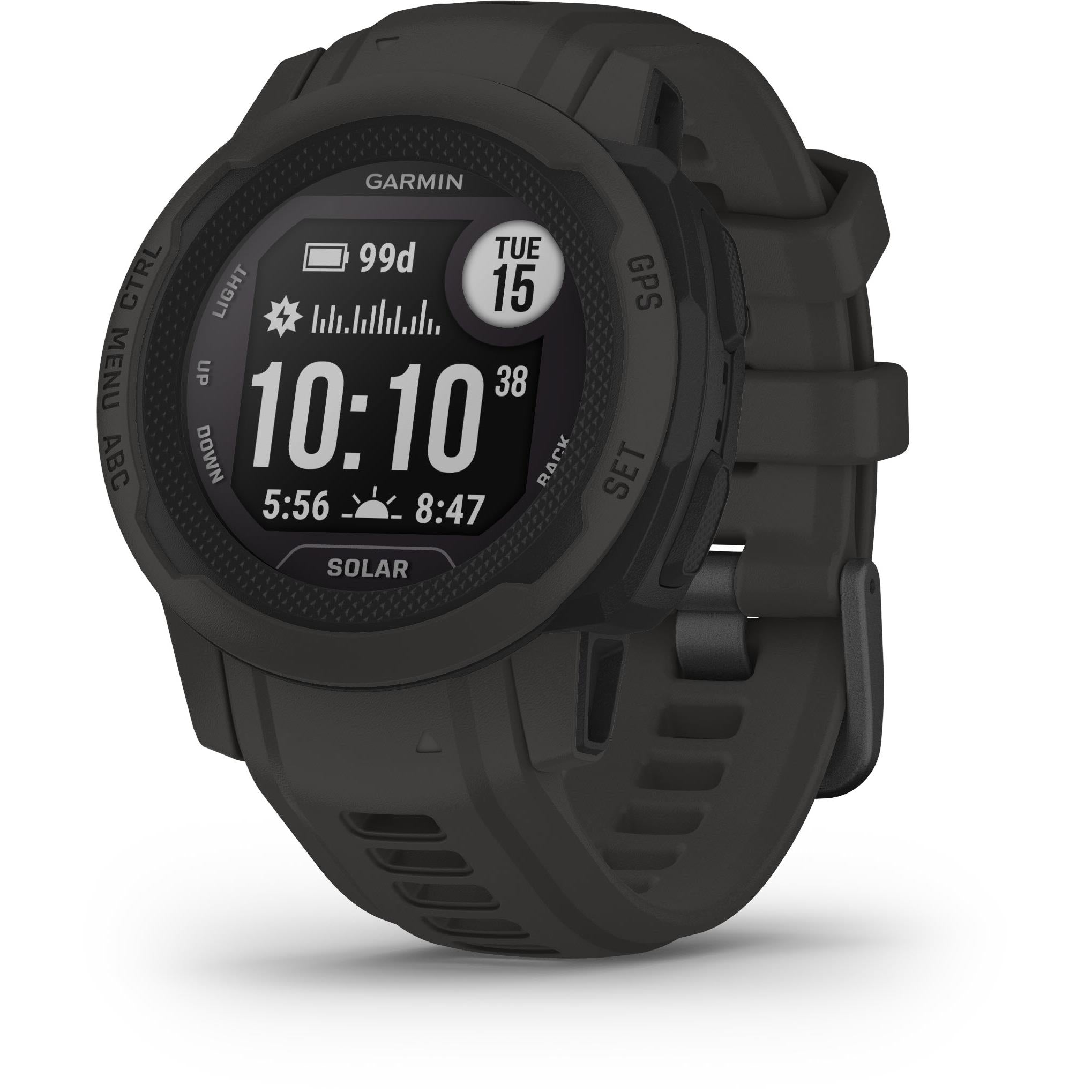 garmin instinct 2s solar sports watch (graphite)