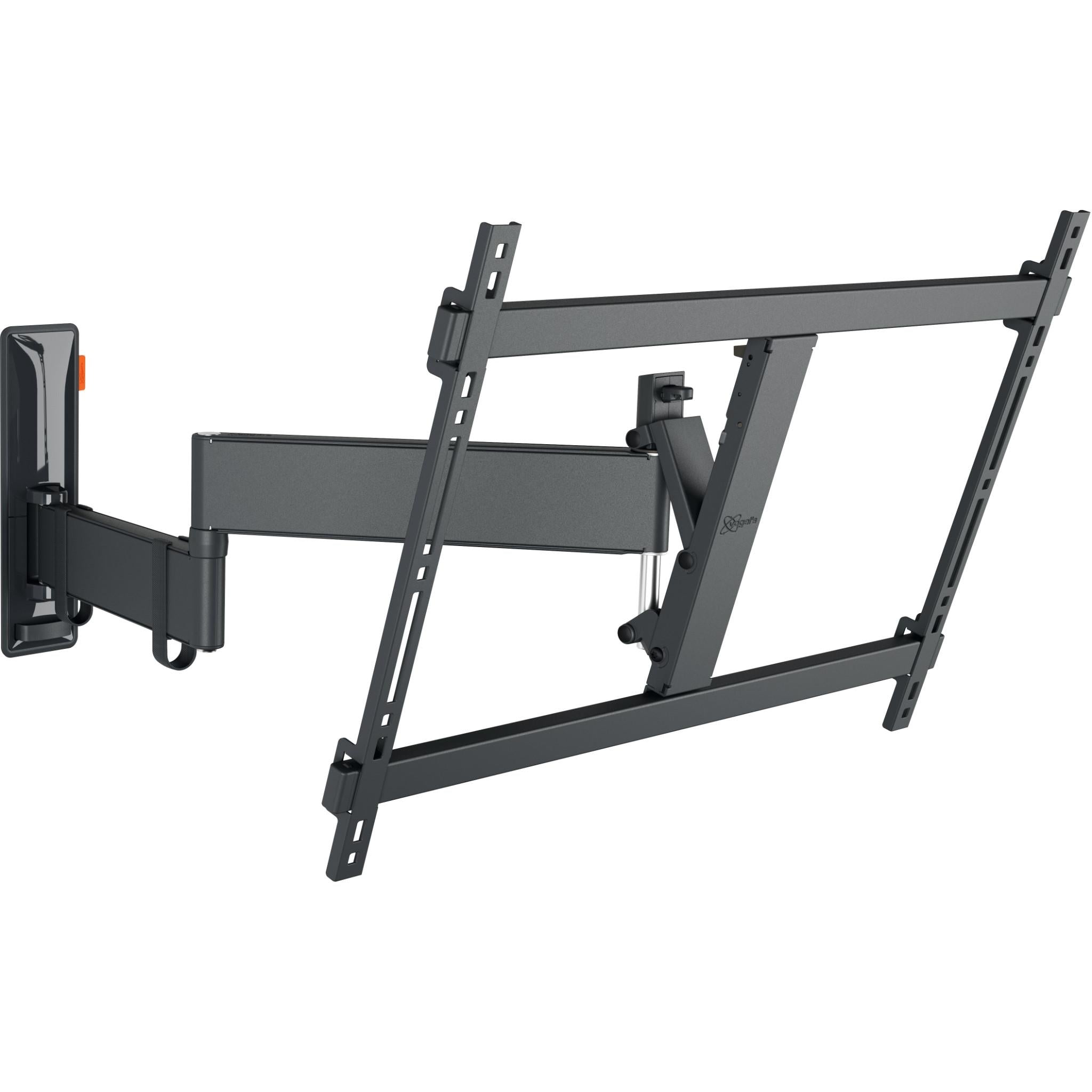 vogel's comfort full motion+ 40-77" tv wall mount (black)