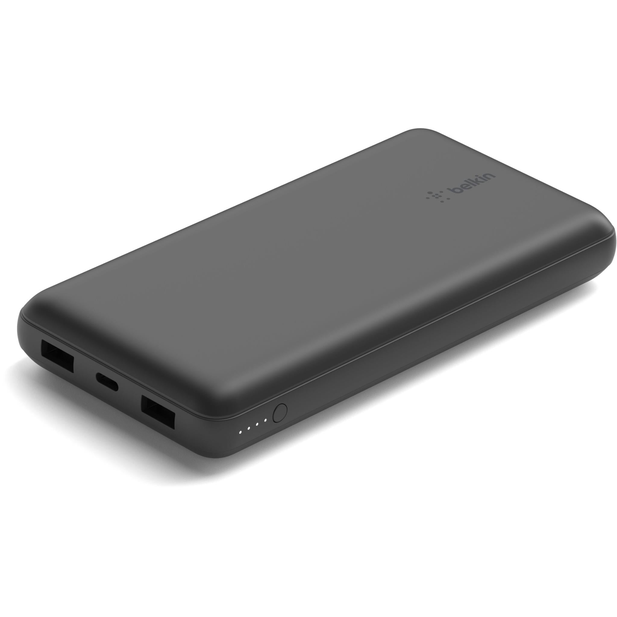 belkin boostup charge 15w 20k usb-c power bank 20k (black)