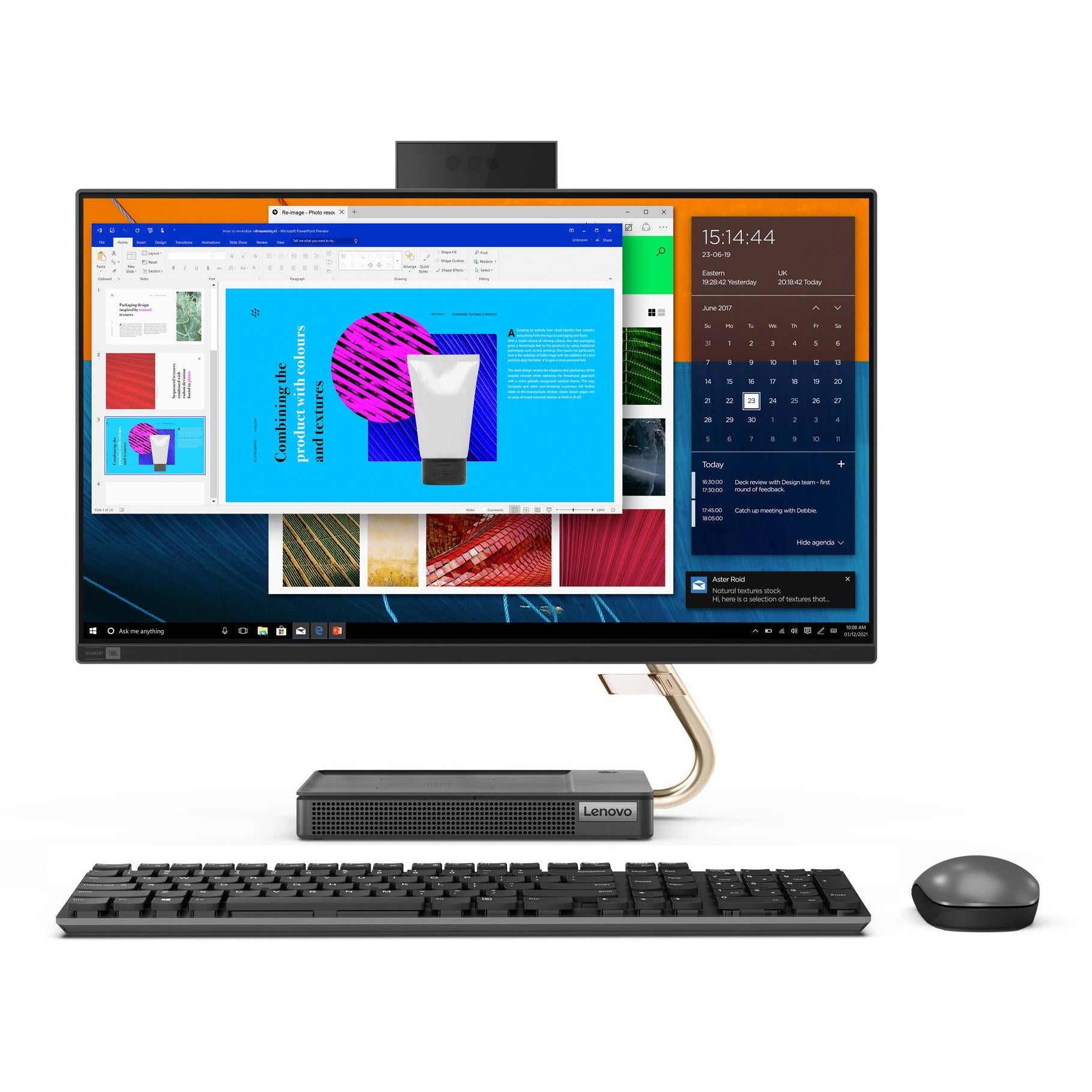 lenovo ideacentre aio5 23.8" fhd all-in-one pc (512gb) [ryzen 5]