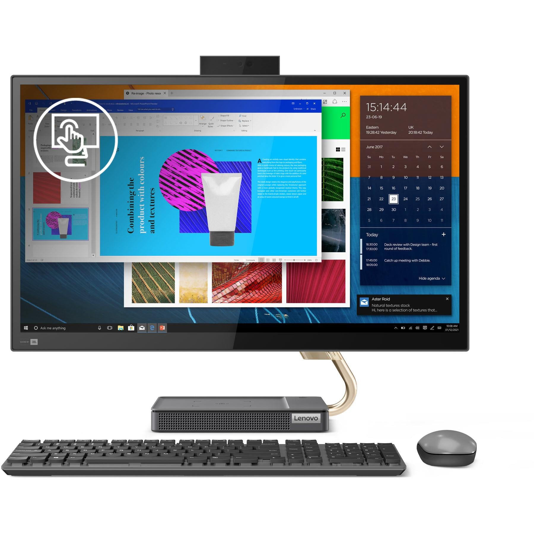 lenovo ideacentre aio 5i 27" qhd all-in-one pc (1.2tb) [11th gen intel i5]