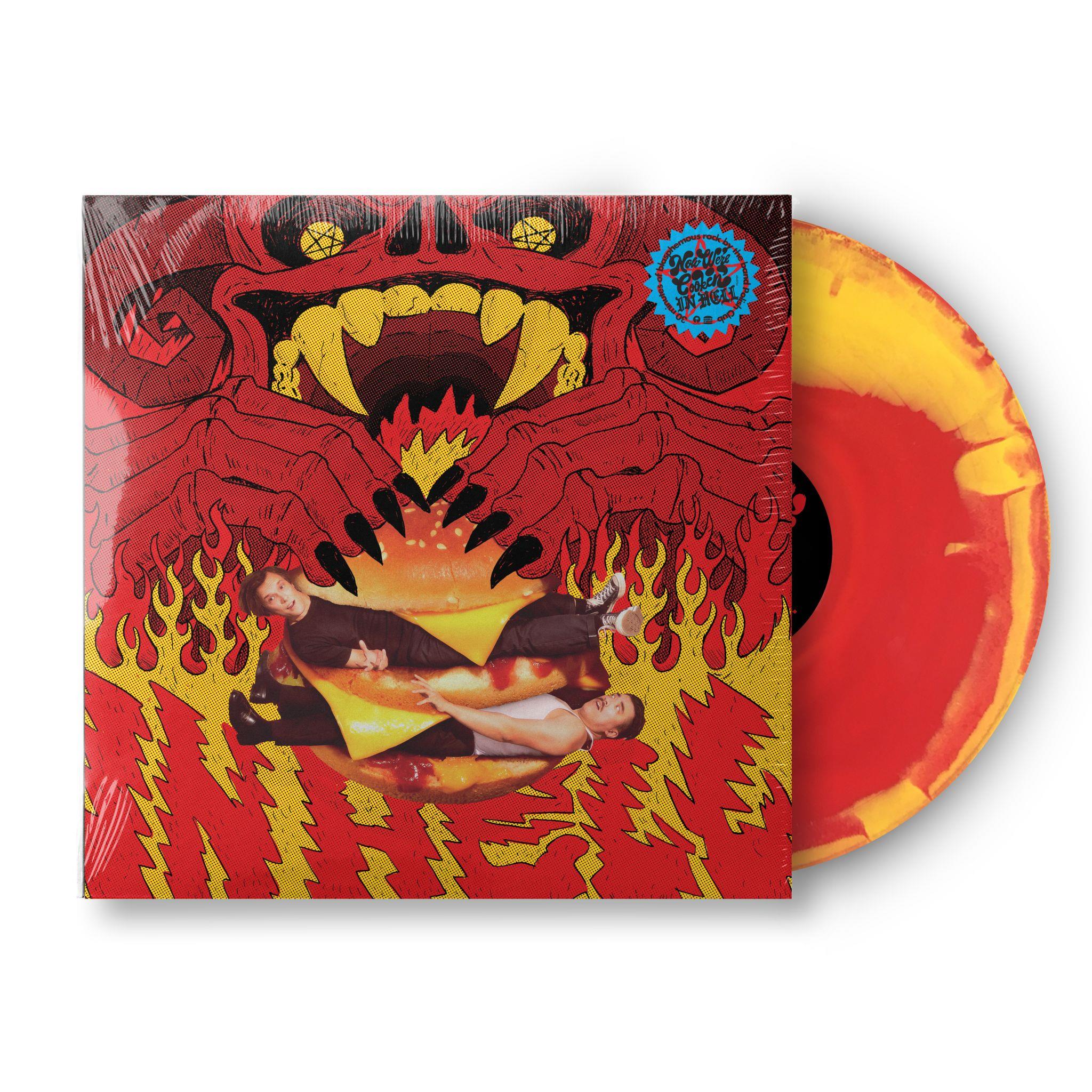 now we’re cookin’ in hell (limited edition red / yellow vinyl)