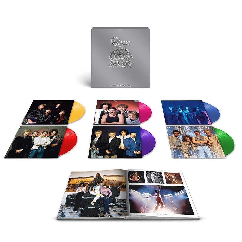Queen: The Platinum Collection (Limited Coloured Vinyl Box Set) (Import) -  JB Hi-Fi