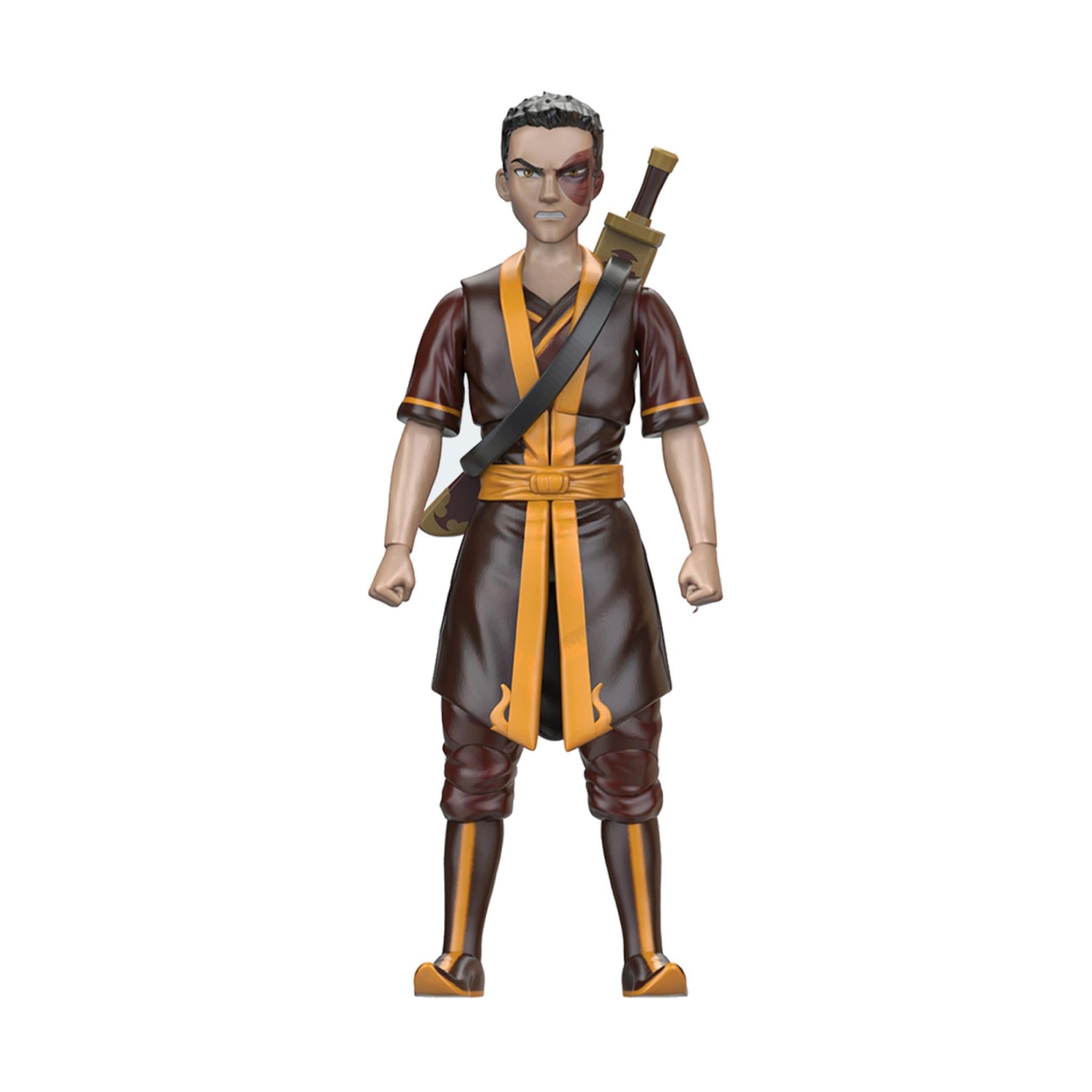 zuko (avatar: the last airbender)  bst axn 5" action figure