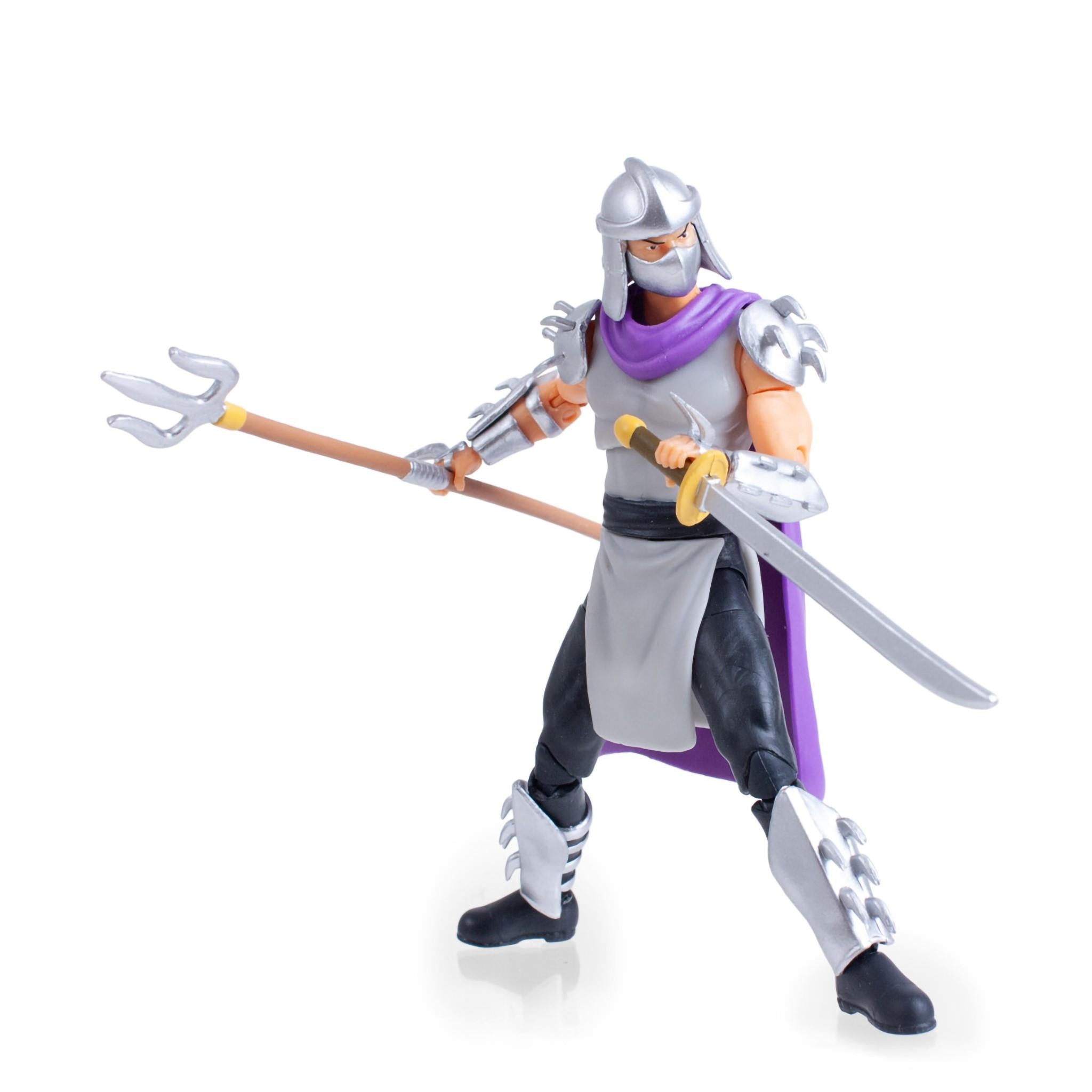 teenage mutant ninja turtles shredder bst axn 5" action figure