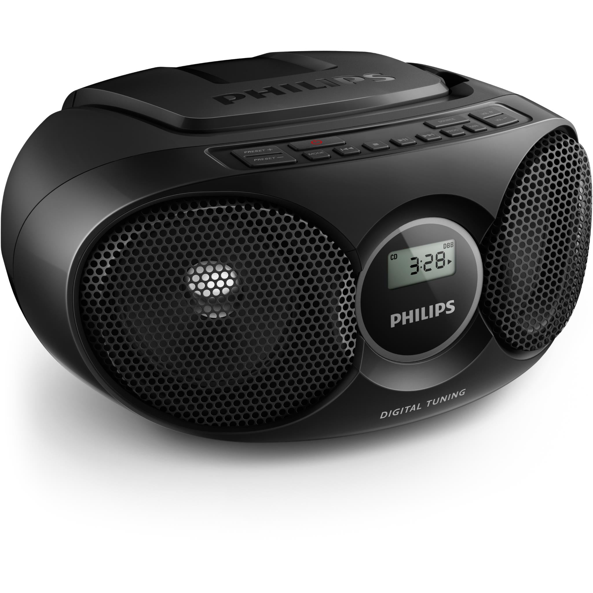 Philips Portable Boombox Cd Player Bluetooth Fm Radio