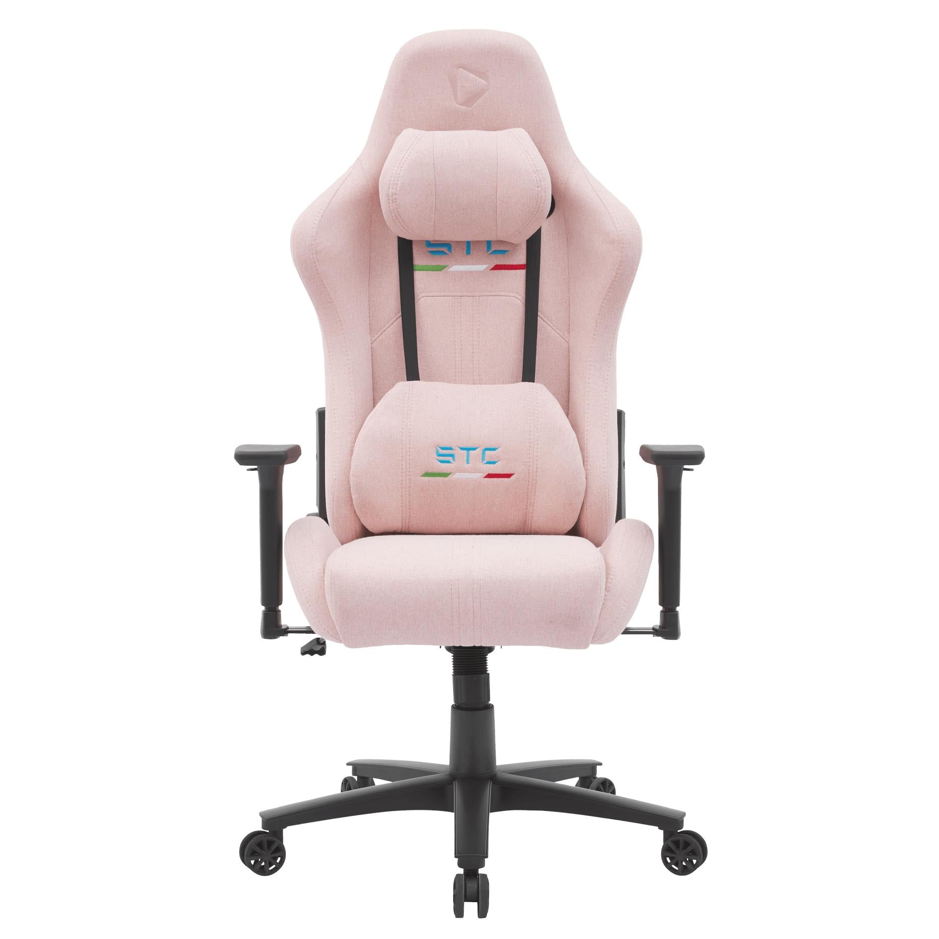 onex stc snug l series gaming chair (pink0