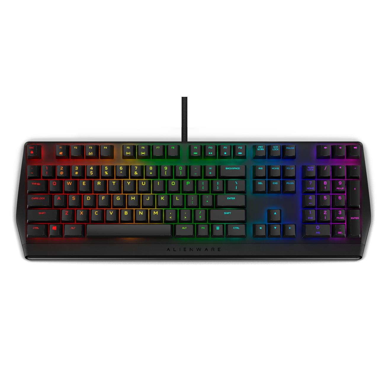 alienware rgb mechanical gaming keyboard 410k