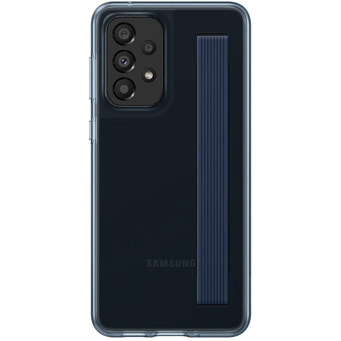 samsung slim strap cover for galaxy a33 (black)