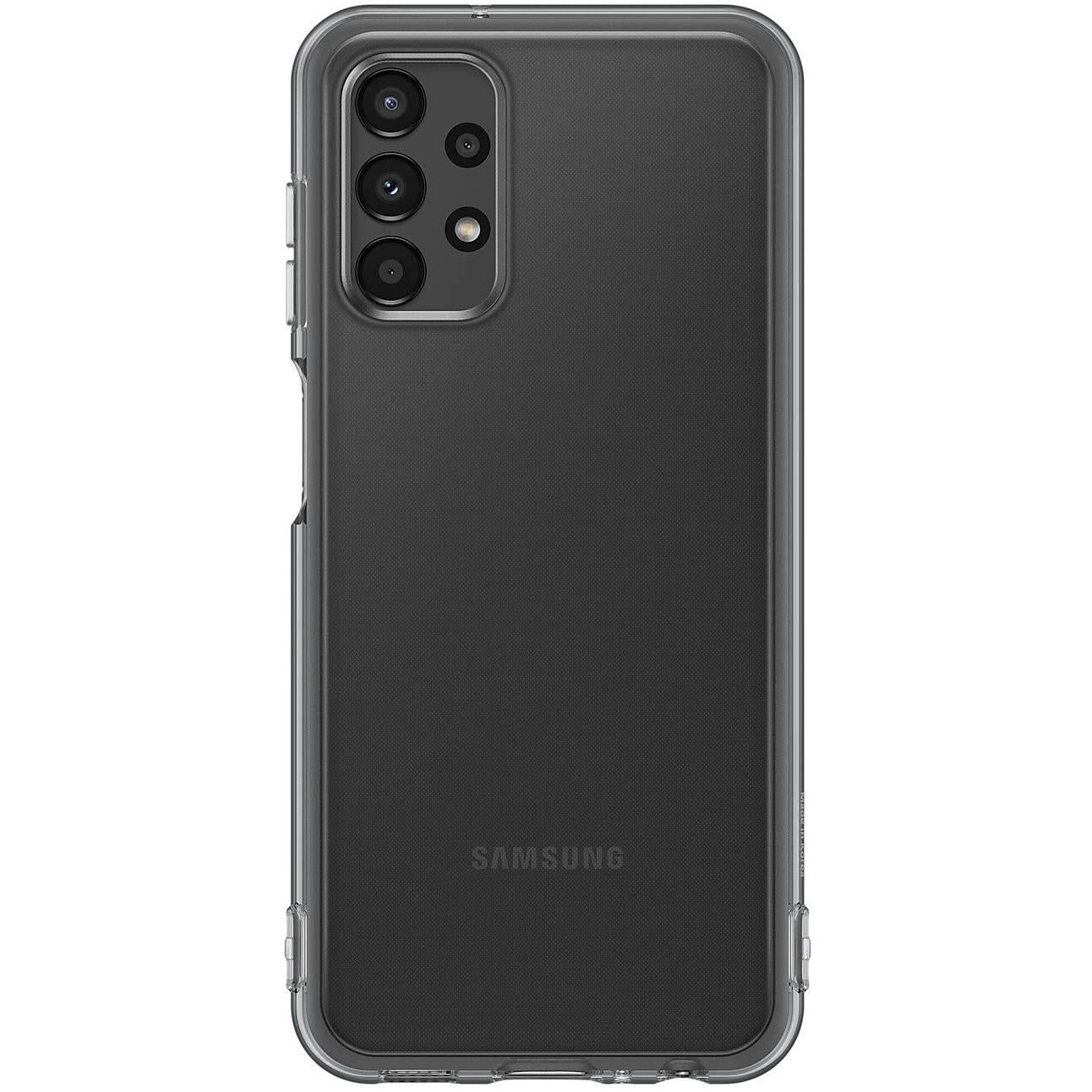 samsung clear cover for galaxy a13 (black)