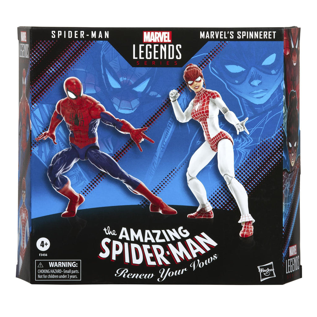 Marvel Legends Series - Spider-Man and Marvel's Spinneret Figures (60th  Anniversary) - JB Hi-Fi