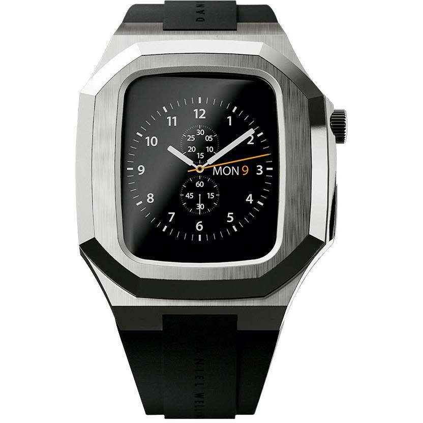 daniel wellington switch case for 44mm apple watch (silver)