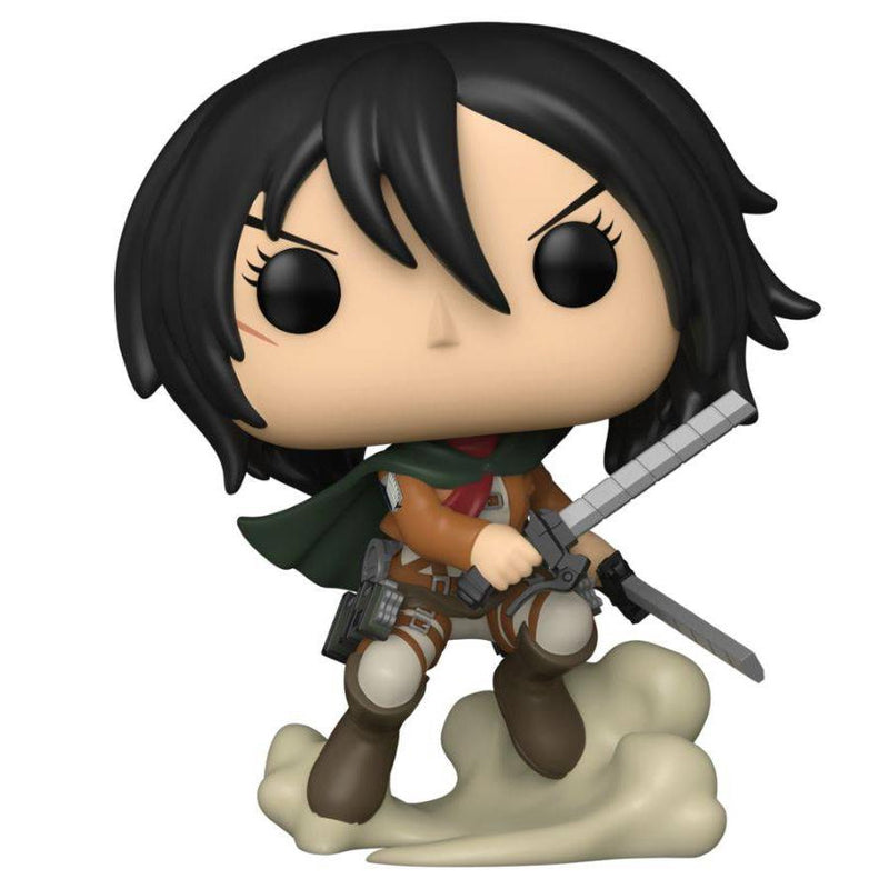 attack on titan pop vinyl mikasa