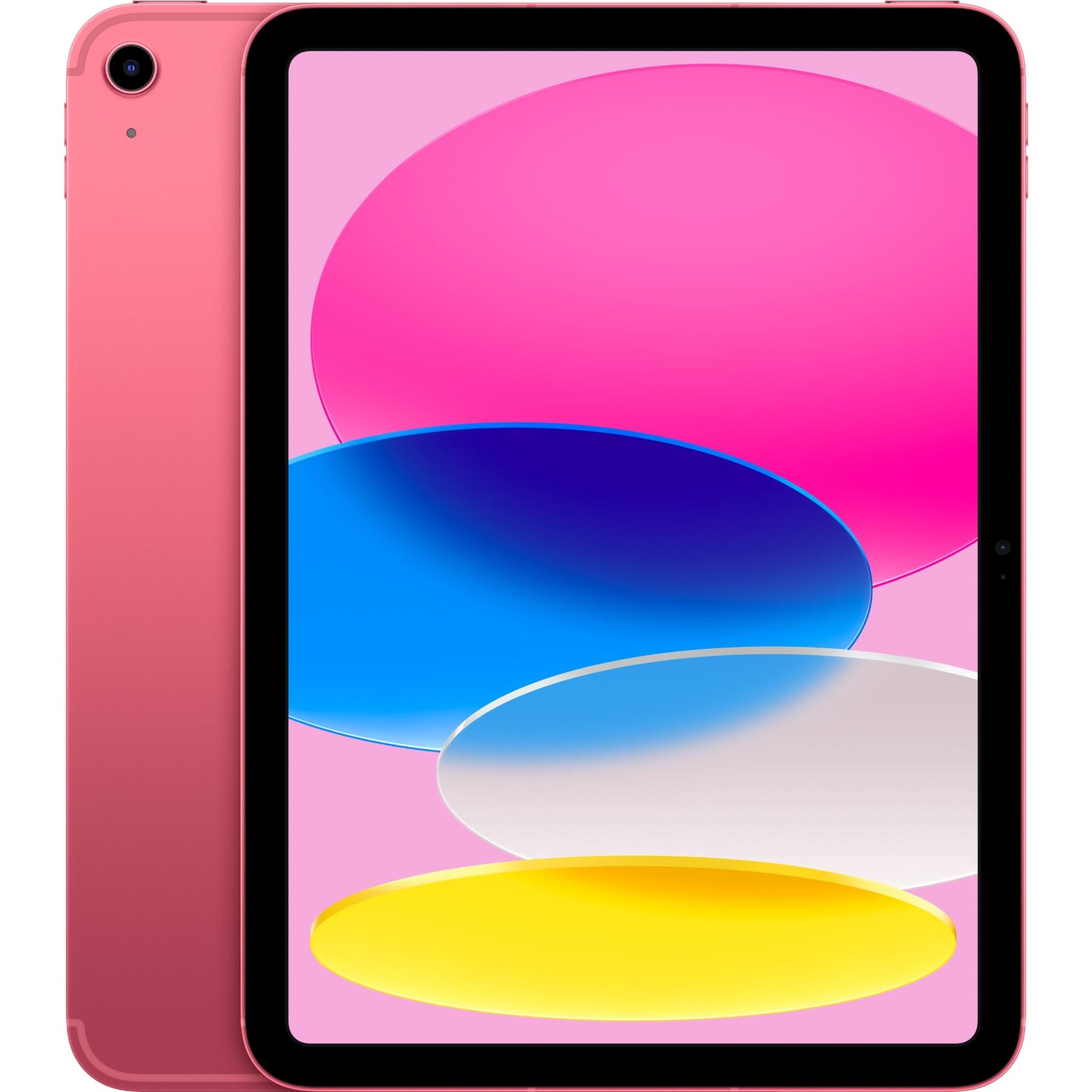 apple ipad 10.9-inch 256gb wi-fi + cellular (pink) [10th gen]