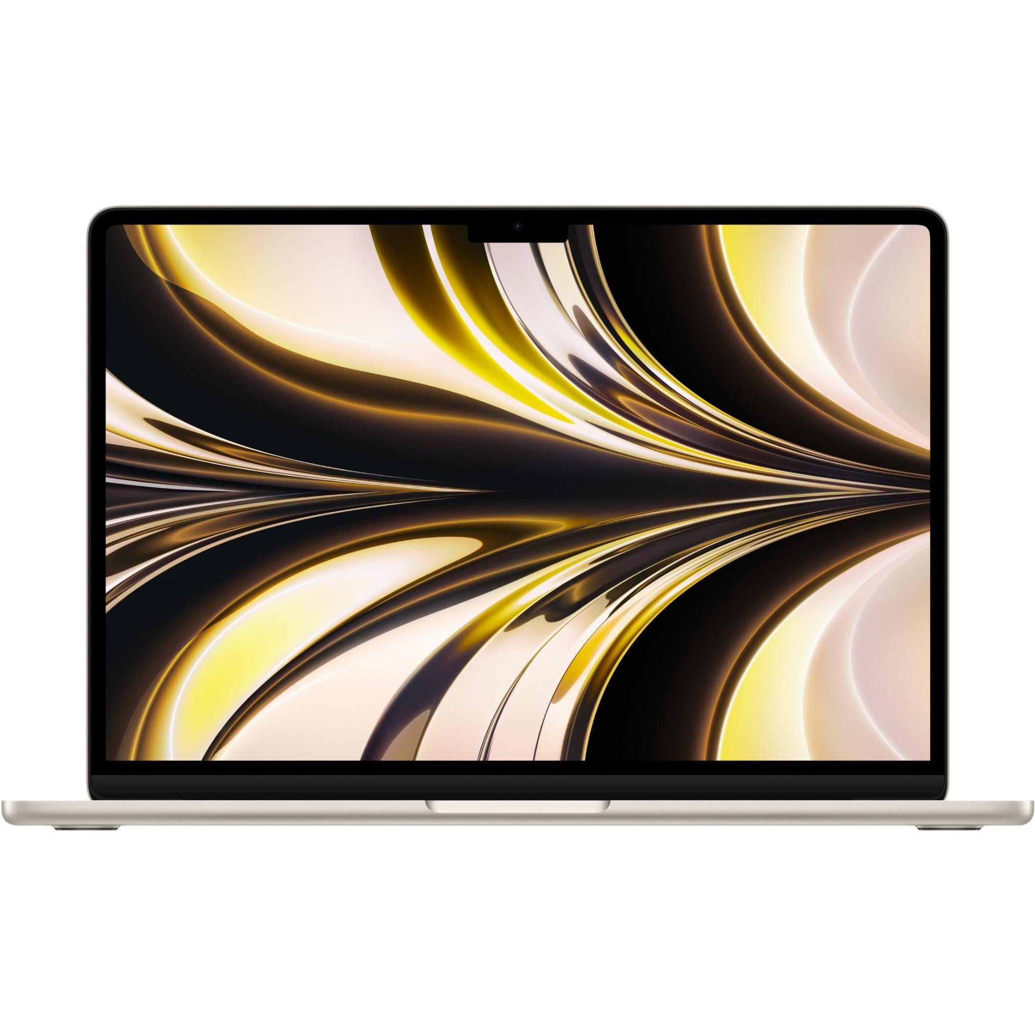 apple macbook air 13-inch with m2 chip, 256gb ssd (starlight/2022)[^renewed]