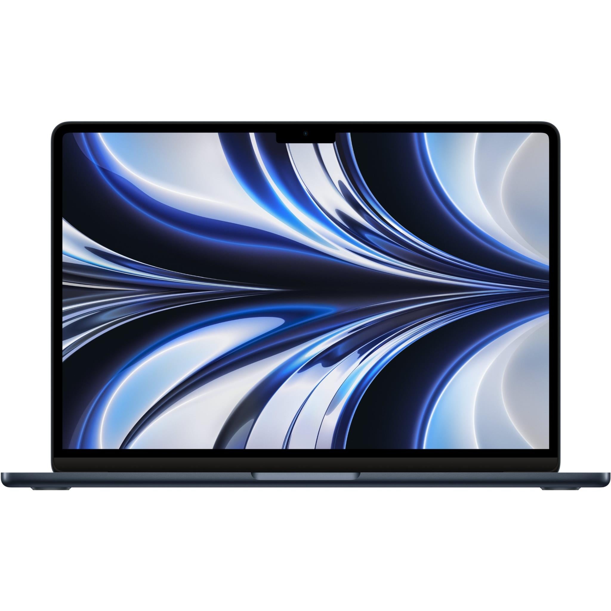 apple macbook air 13-inch with m2 chip, 256gb ssd (midnight/2022)[^renewed]