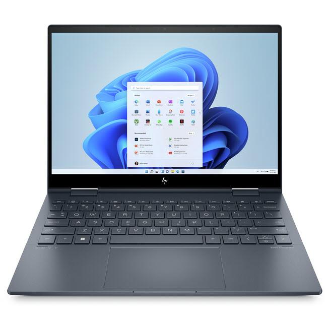 hp envy x360 evo 13.3" wuxga 2-in-1 laptop (12th gen intel i7) [blue]