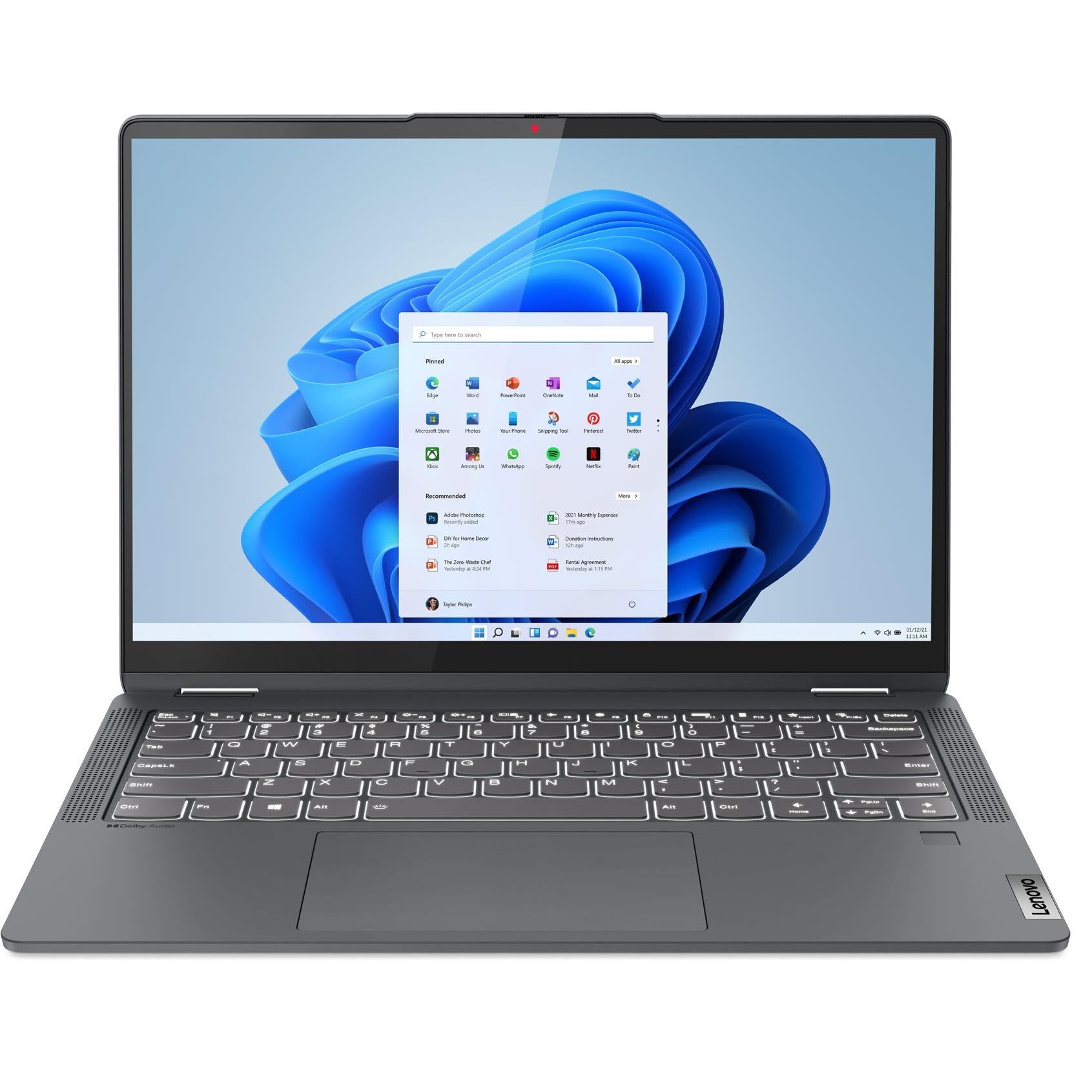 lenovo flex 5i 14" fhd 2-in-1 laptop (256gb) [12th gen intel i5]