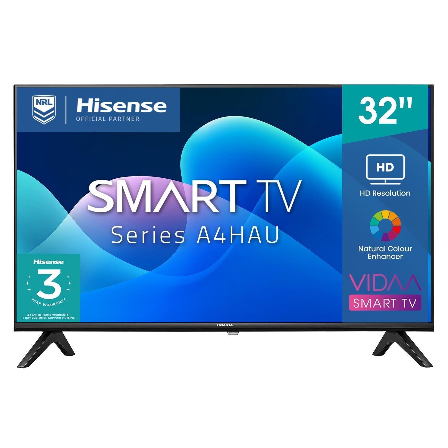 hisense 32" a4hau hd led smart tv [2022]