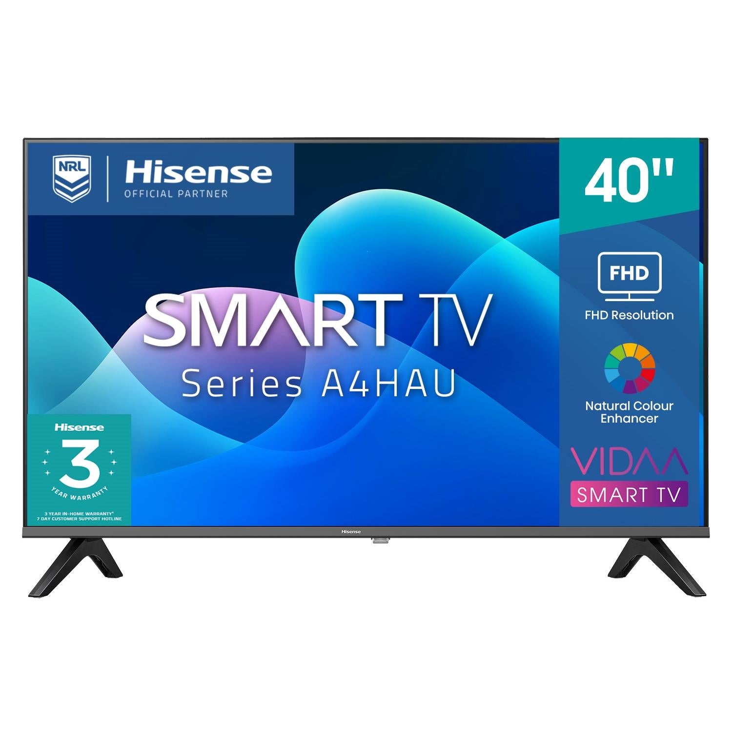 hisense 40" a4hau full hd led smart tv [2022]