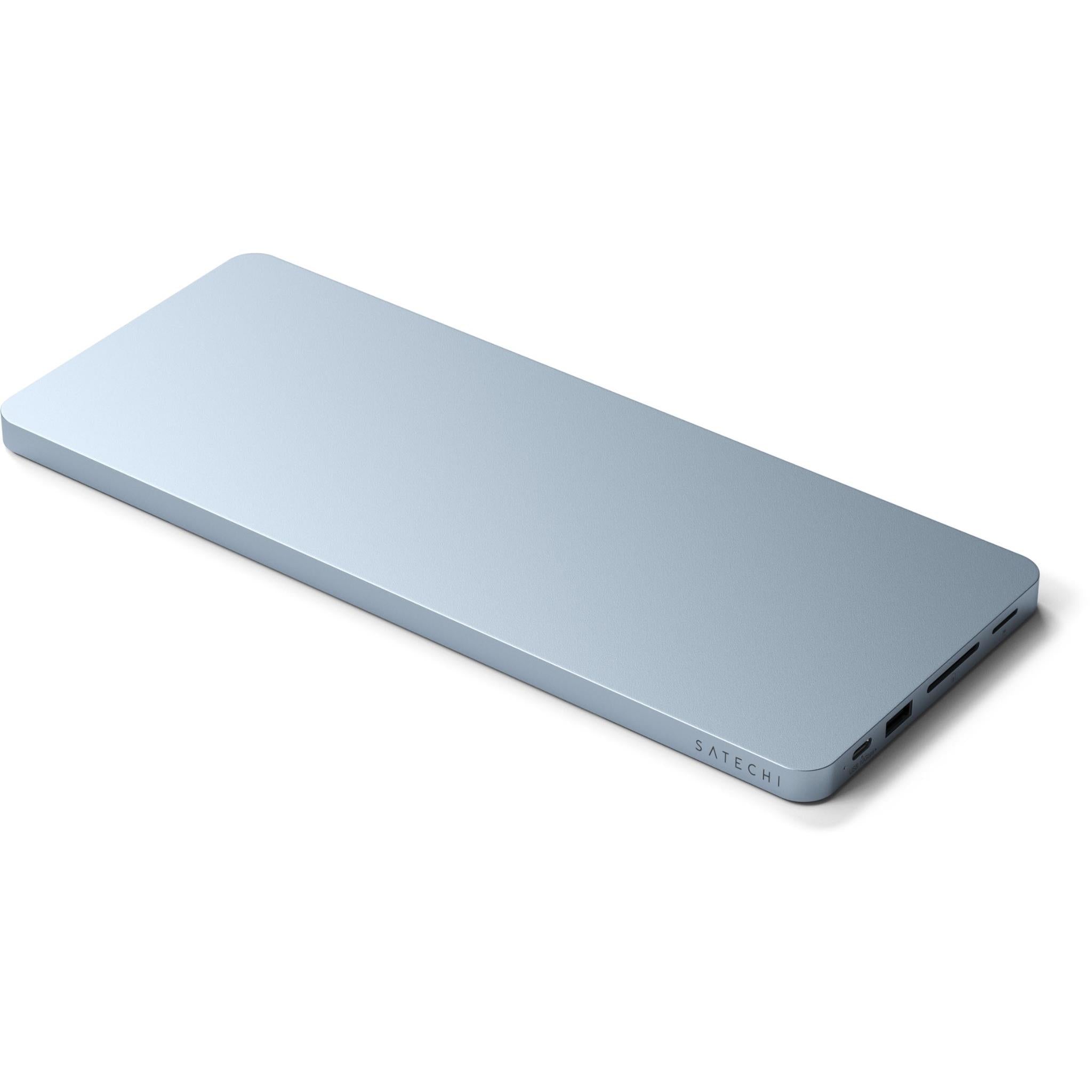 satechi usb-c slim dock for 24" imac (blue)