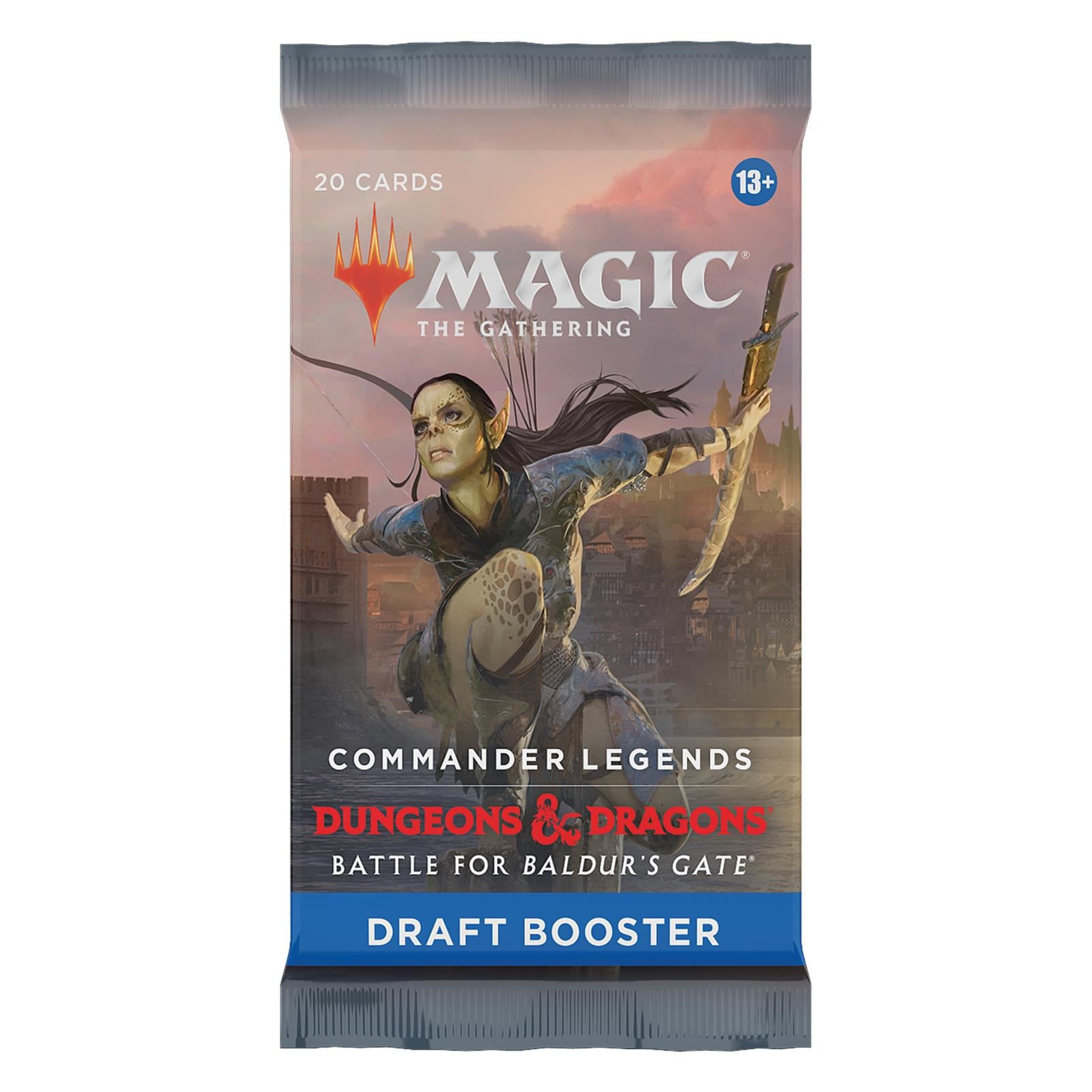 magic the gathering trading card game - commander legends: battle for baldur's gate draft booster