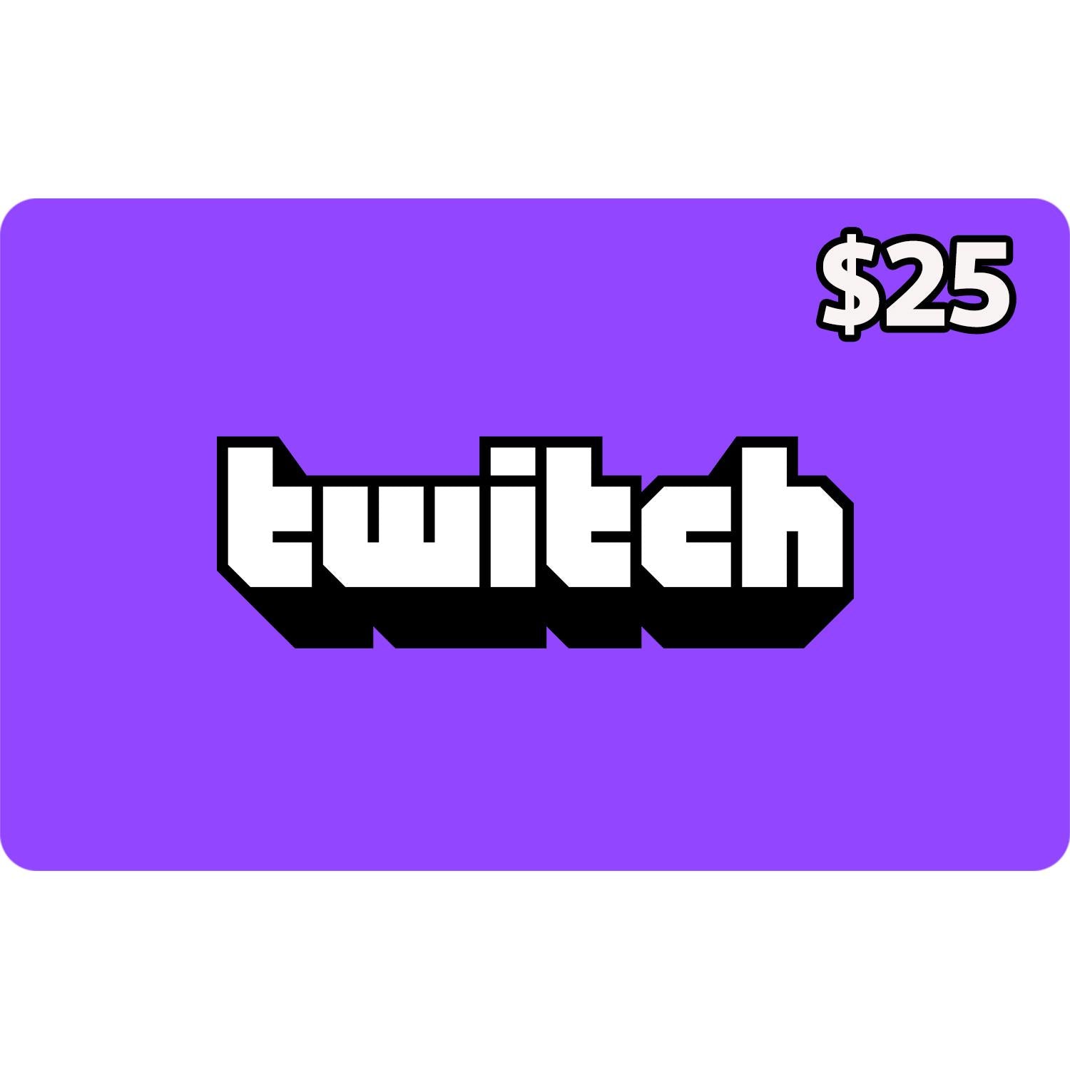 twitch $25 gift code