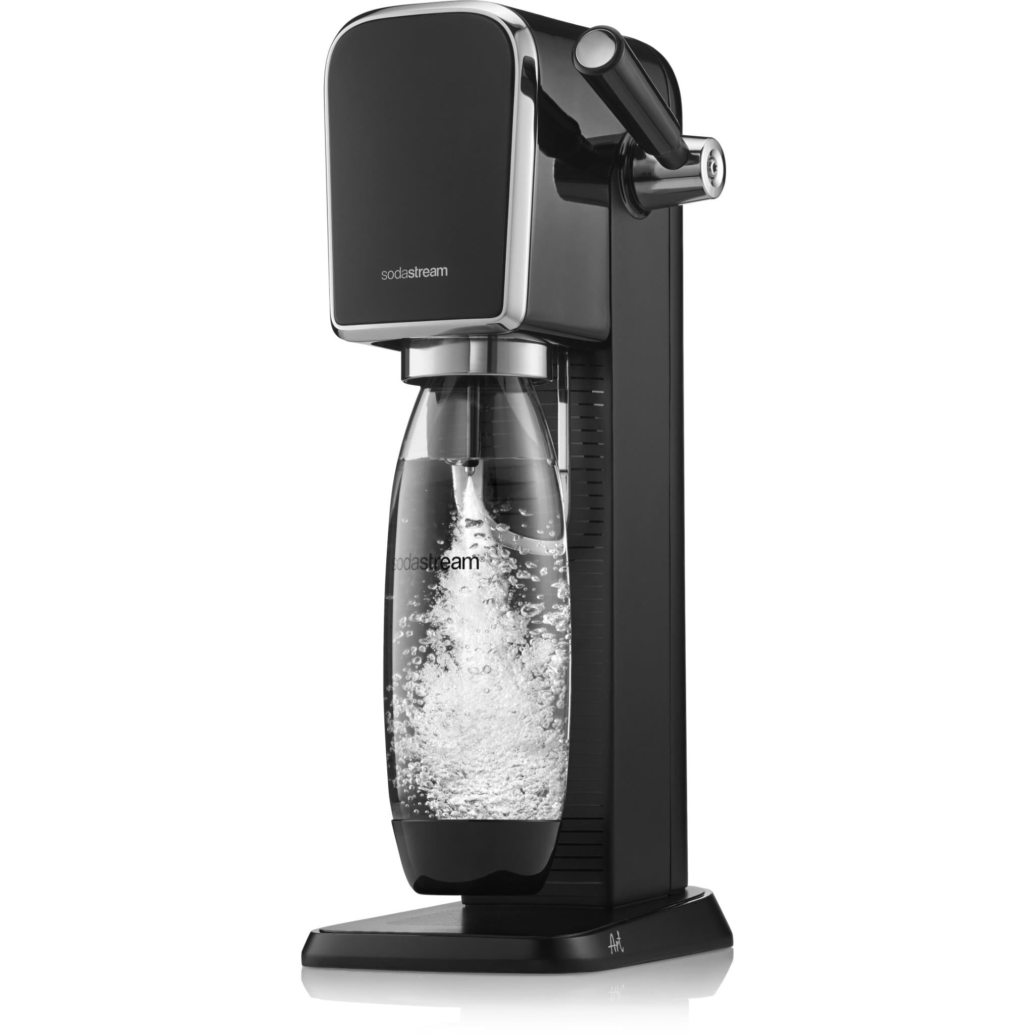 sodastream art sparkling water maker (black)