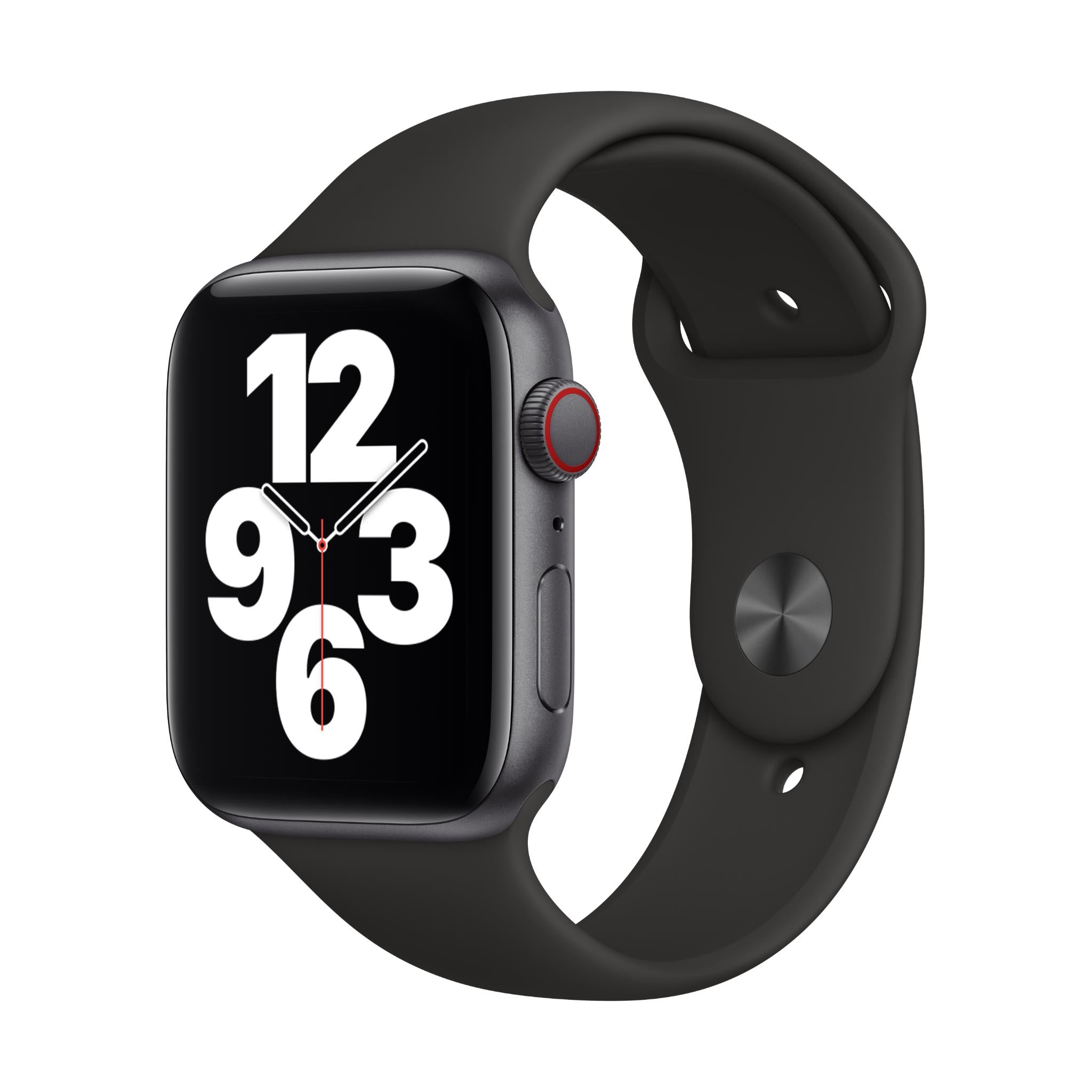 apple watch se 40mm space grey aluminium case gps + cellular (2020)[^renewed]
