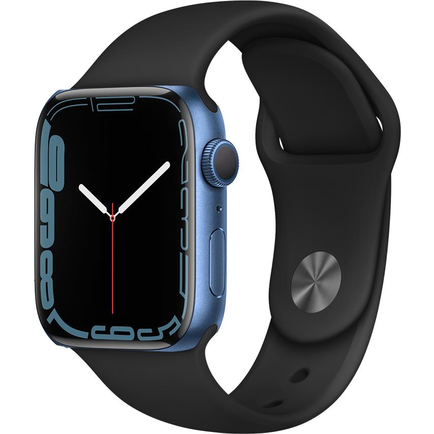 apple watch series 7 45mm blue aluminium case gps [^renewed]