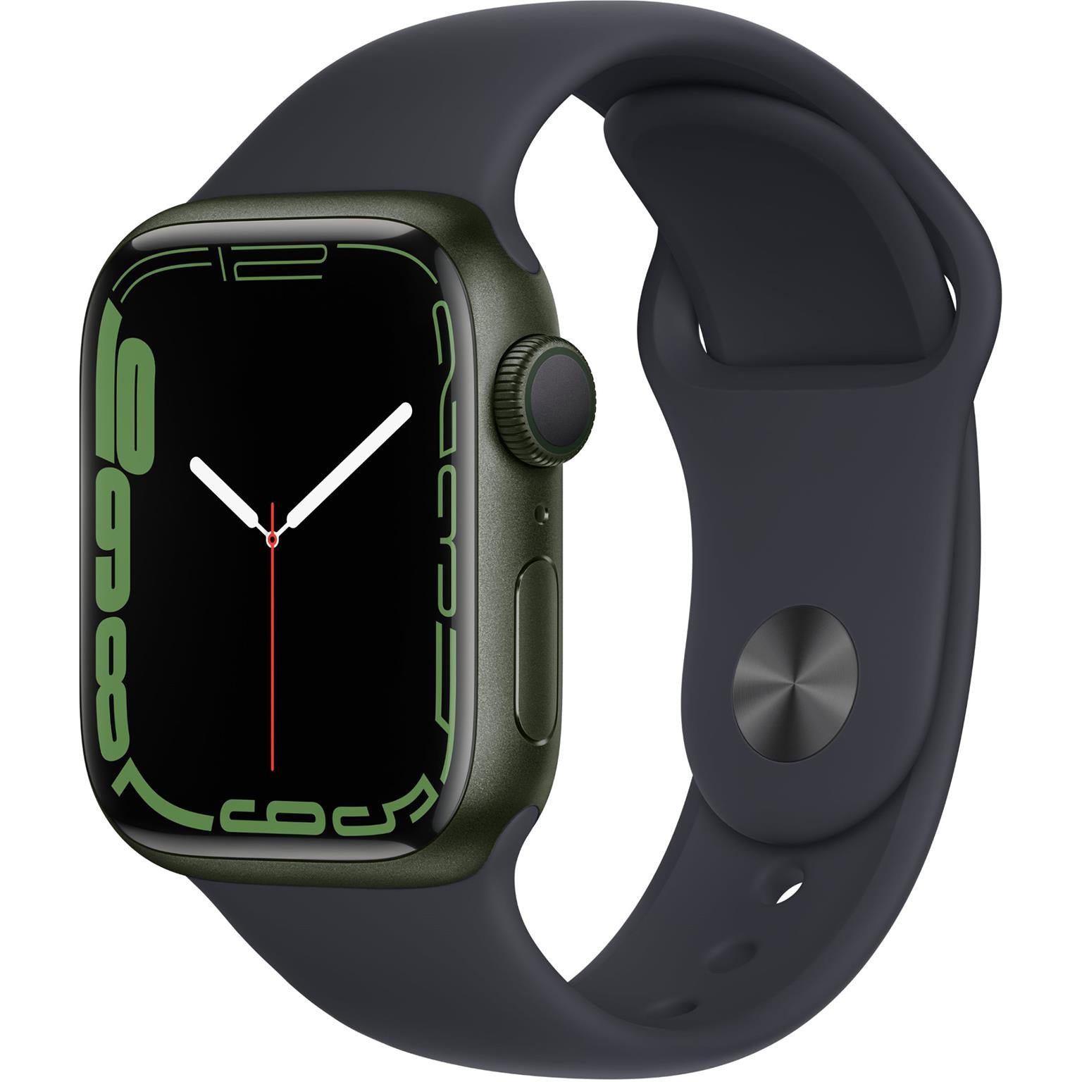 apple watch series 7 41mm green aluminium case gps [^renewed]