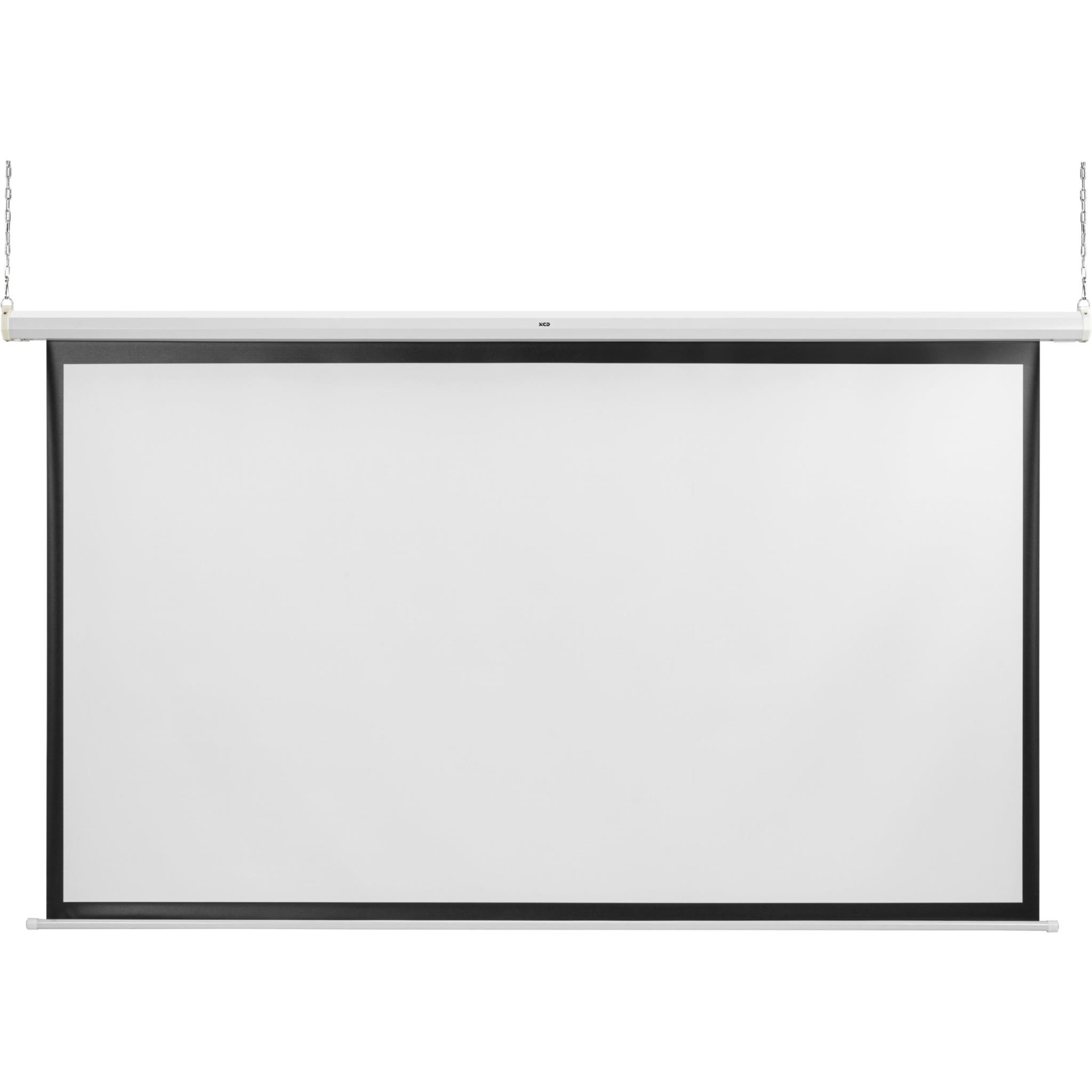 xcd 100" motorised wall projector screen